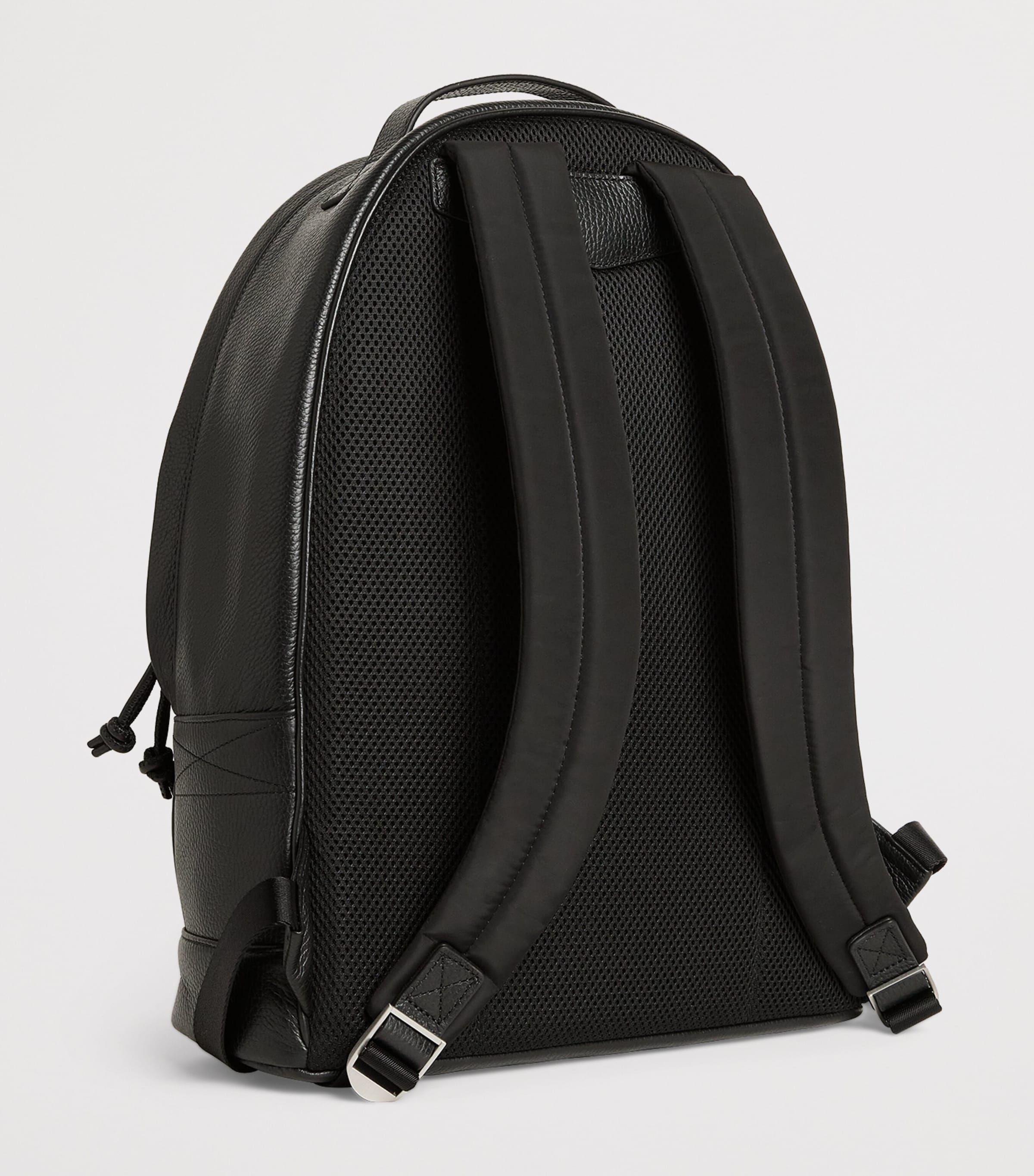 Emporio Armani Leather Backpack Image 3