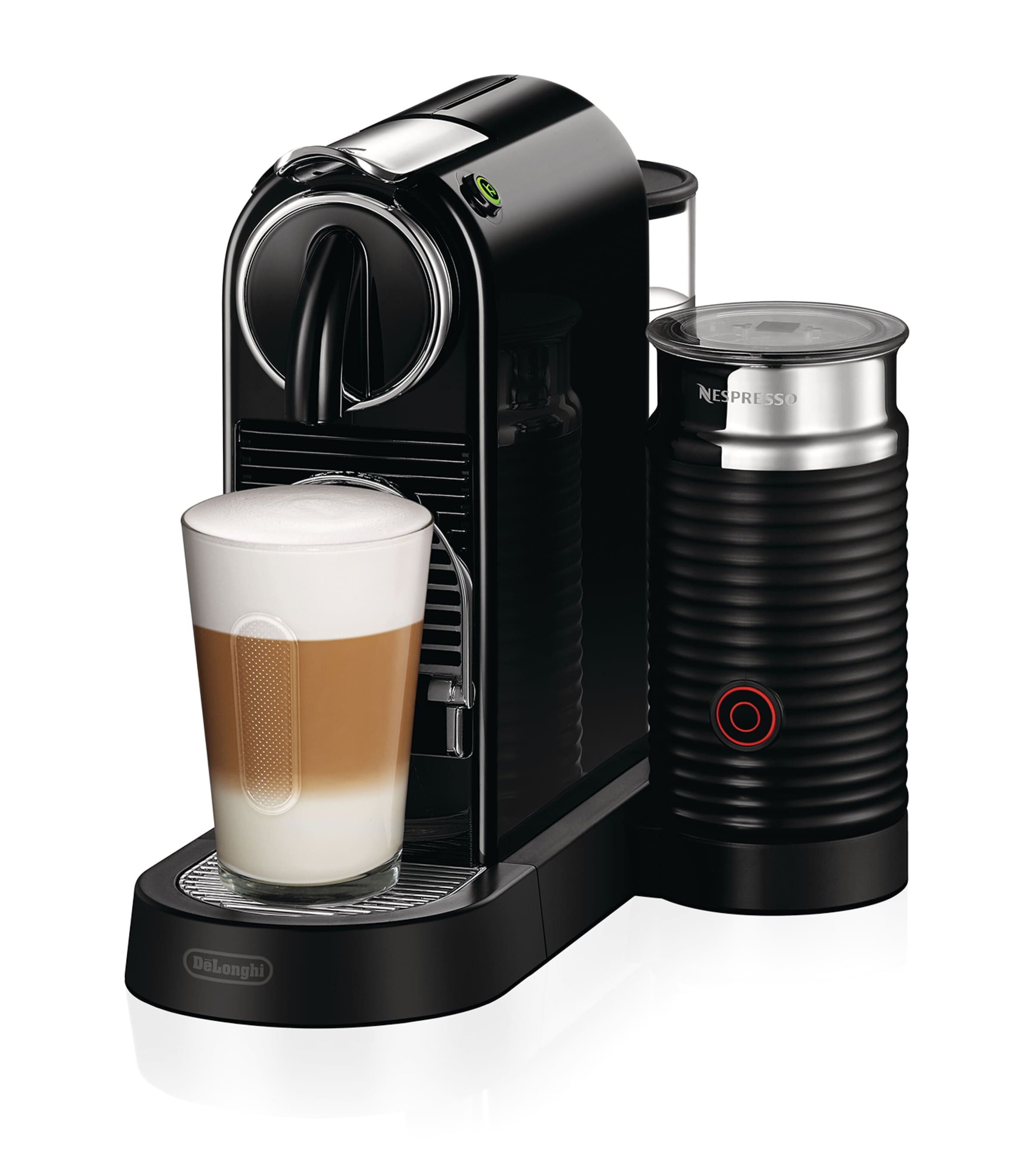 Nespresso Citiz Coffee Pod Machine And Frother In Black