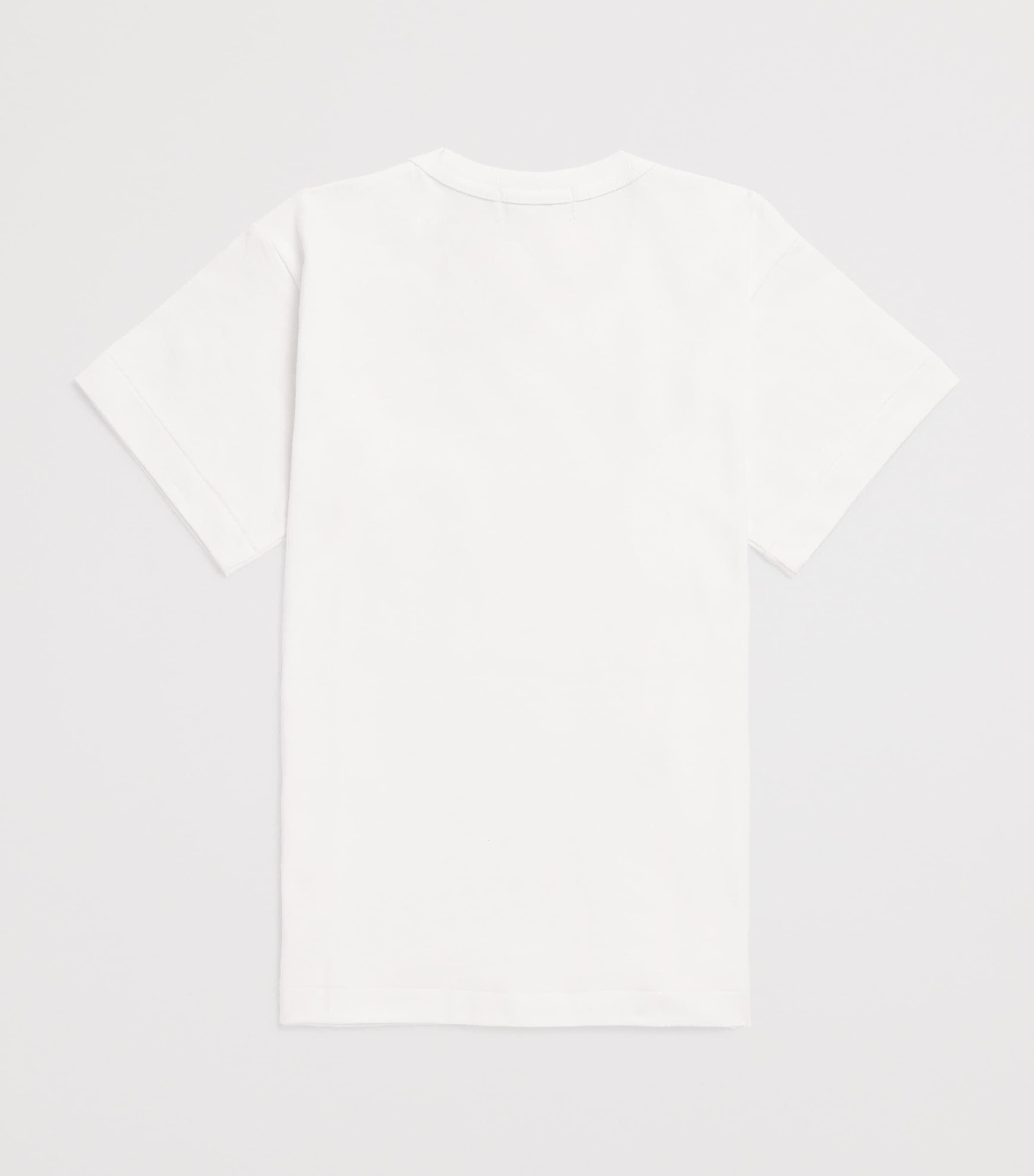 Comme Des Garçons Cotton Heart Logo T-Shirt (2-6 Years) Image 2