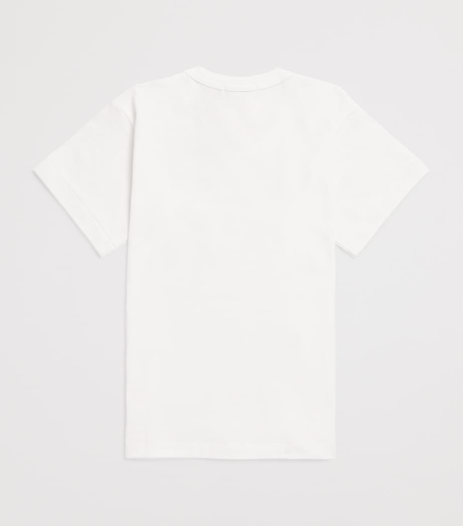 Comme Des Garçons Cotton Heart Logo T-Shirt (2-6 Years) Image 2