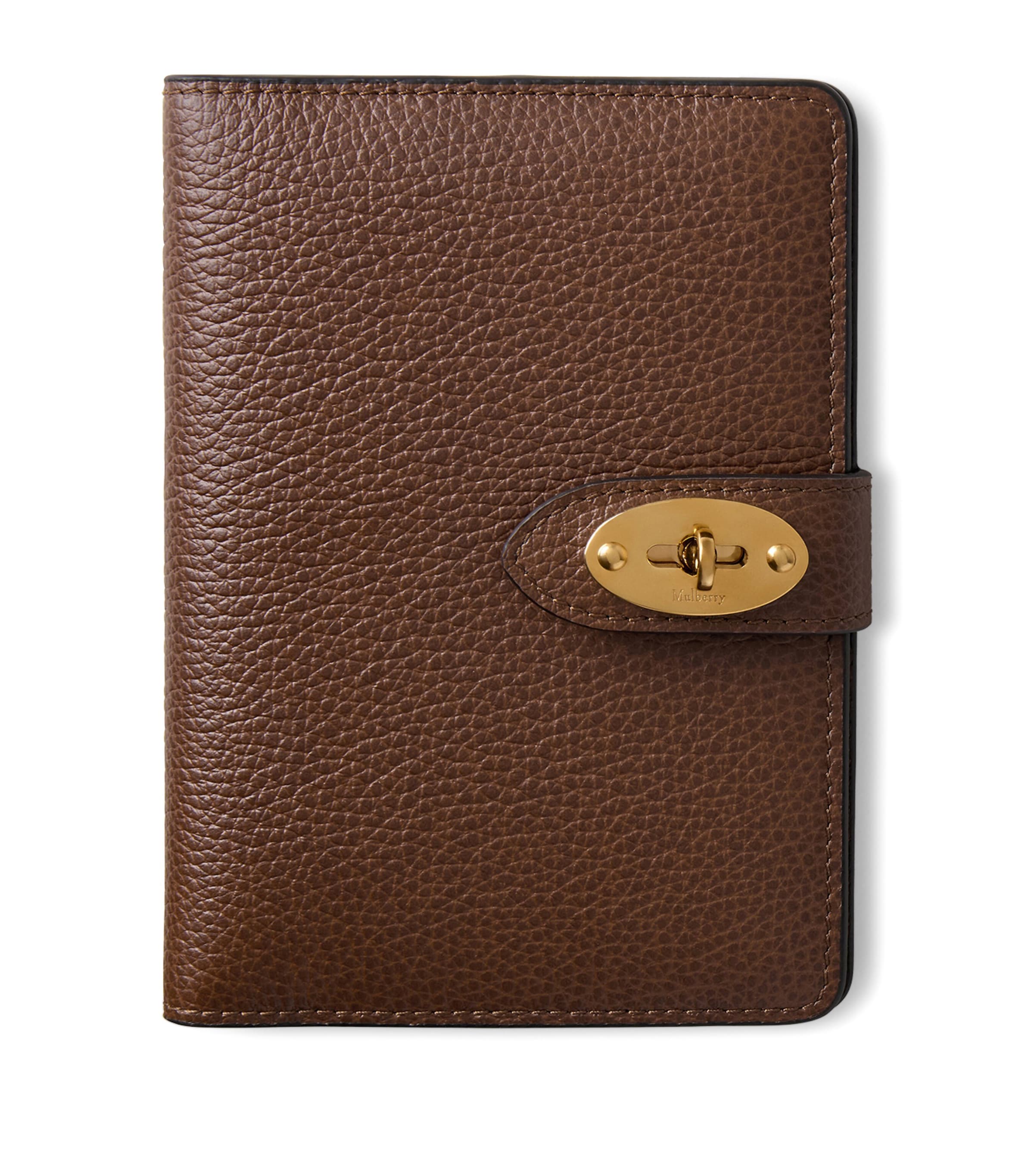 Mulberry Leather Darley Passport Holder In Brown