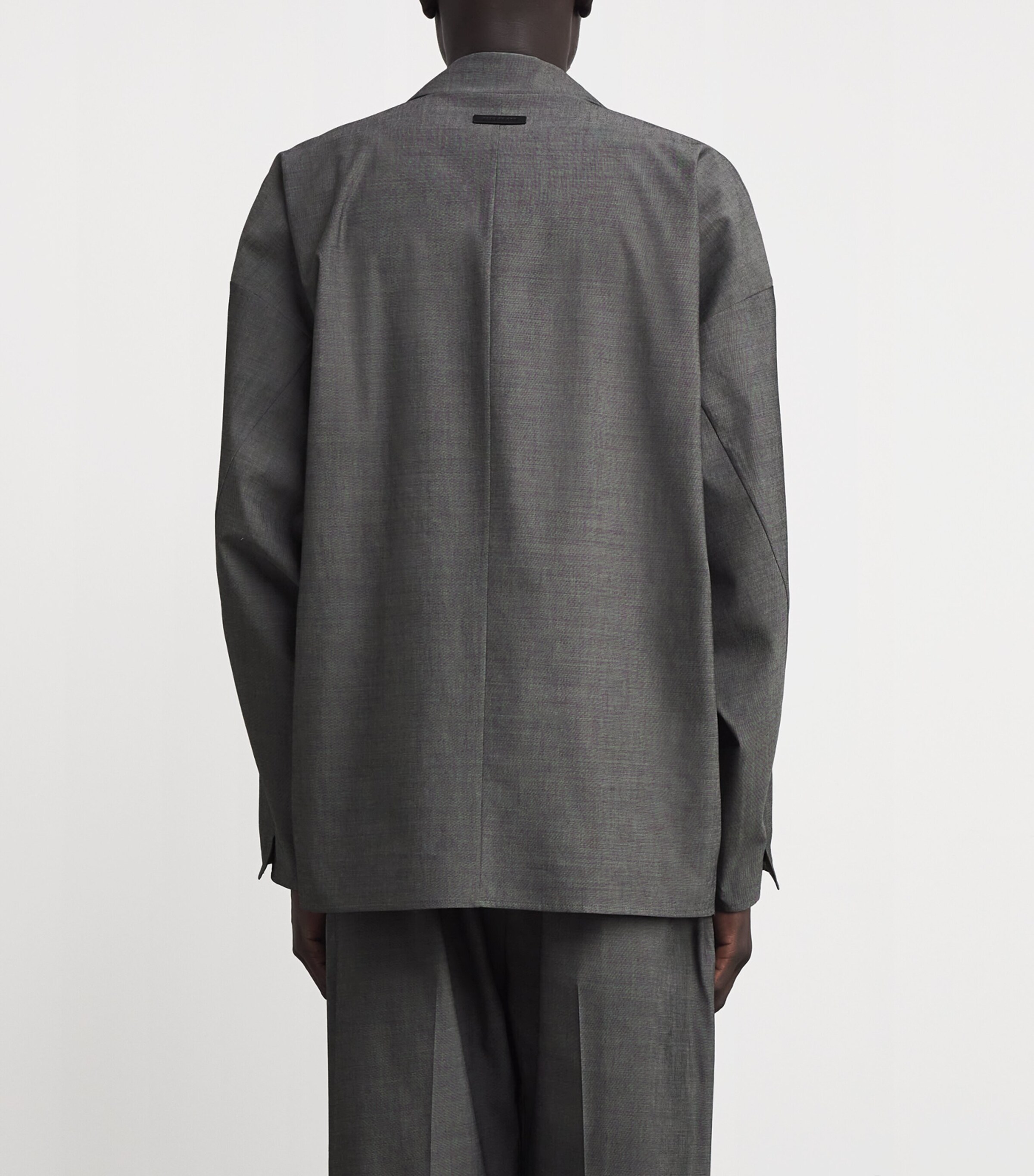 Fear Of God Grey Cotton-Wool California Blazer | Harrods US
