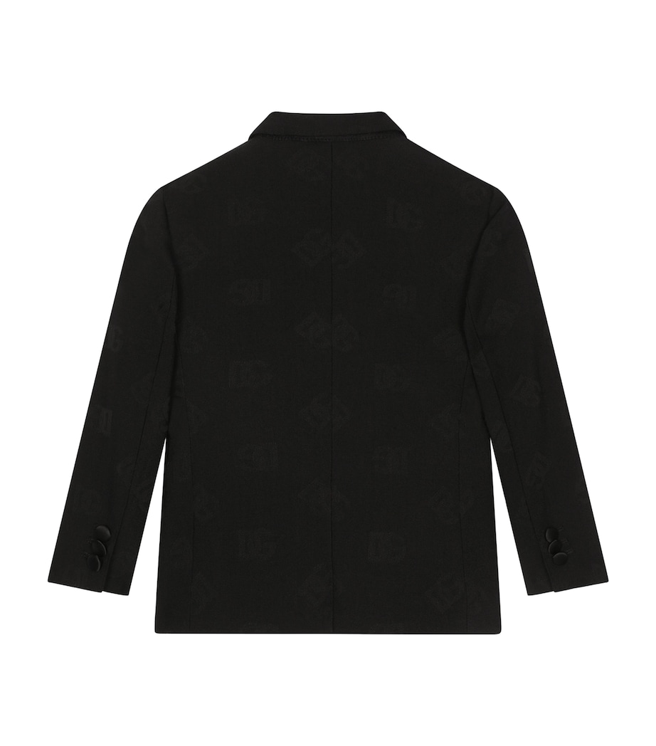 Tuxedo Blazer (2-6 Years) N0000-BLACK Image 2
