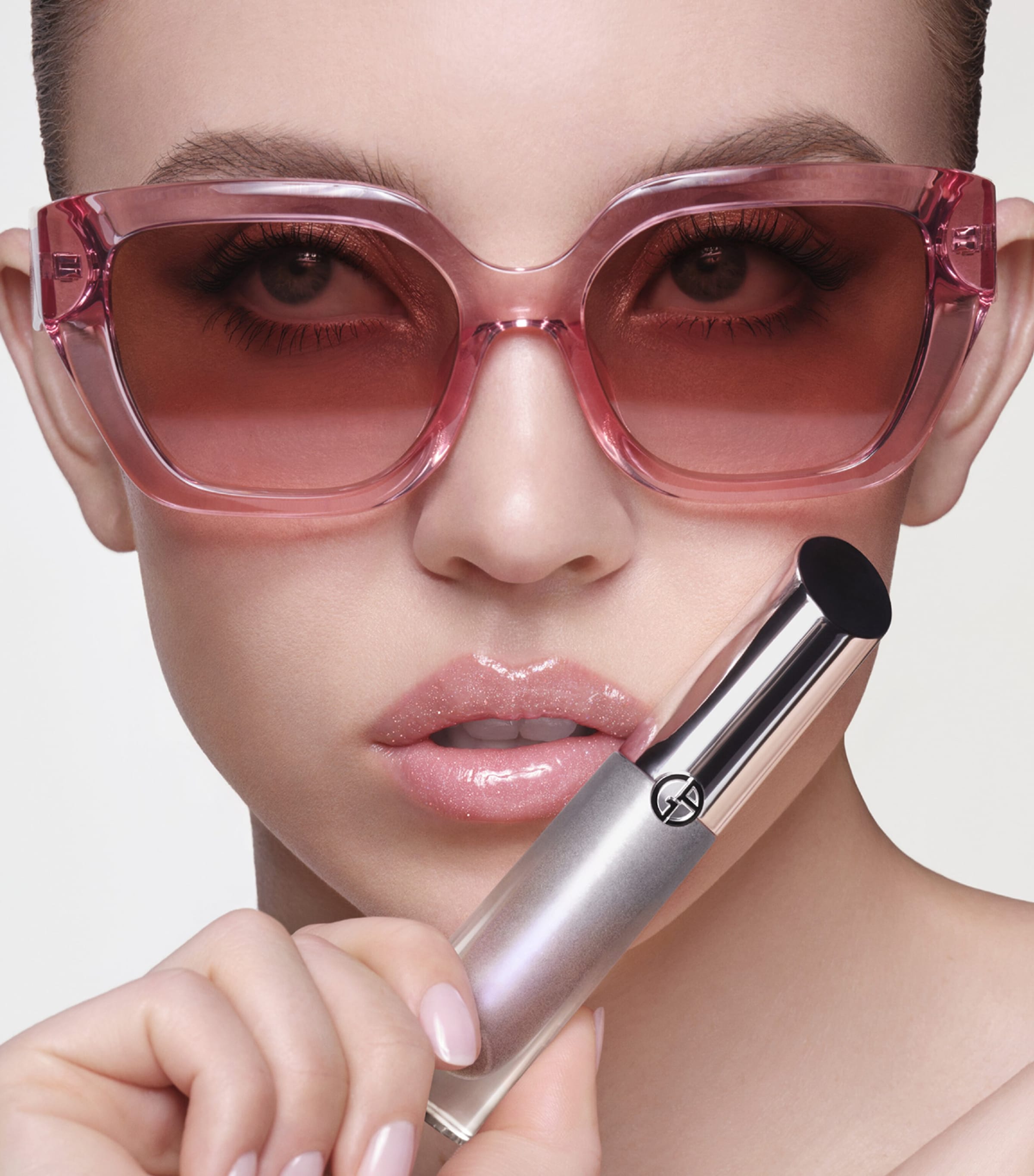 Armani Prisma Glass Icy Plumper Lip Gloss FROZEN AMETHYST Image 6