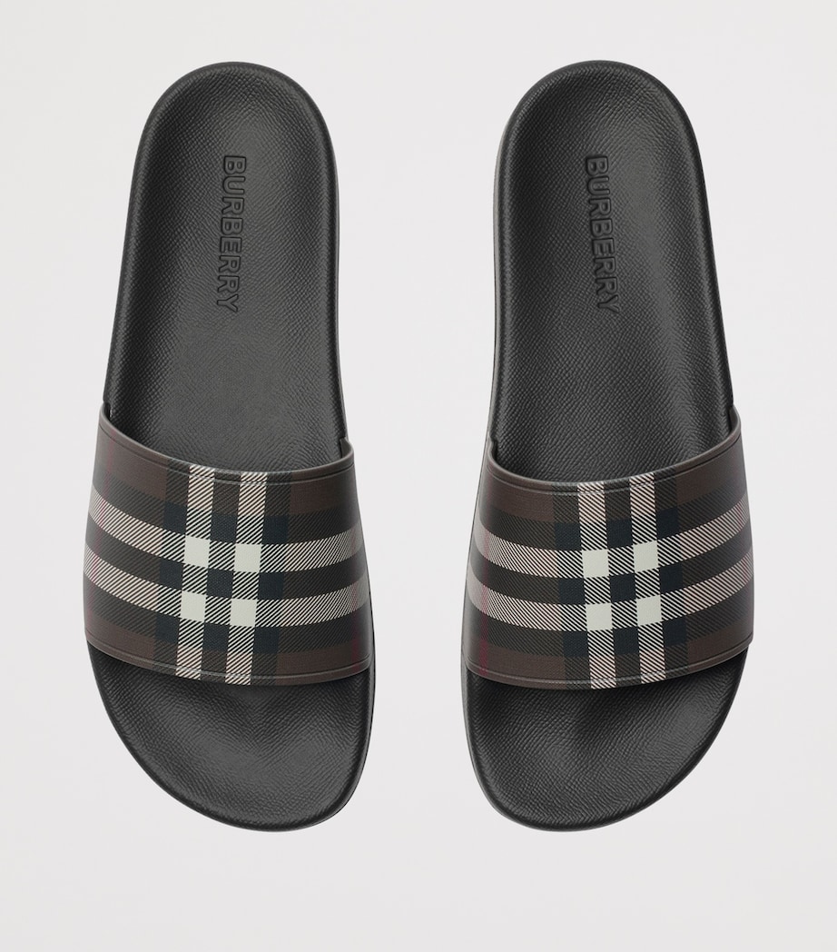 Check Slides MAHOGANY CHECK Image 4