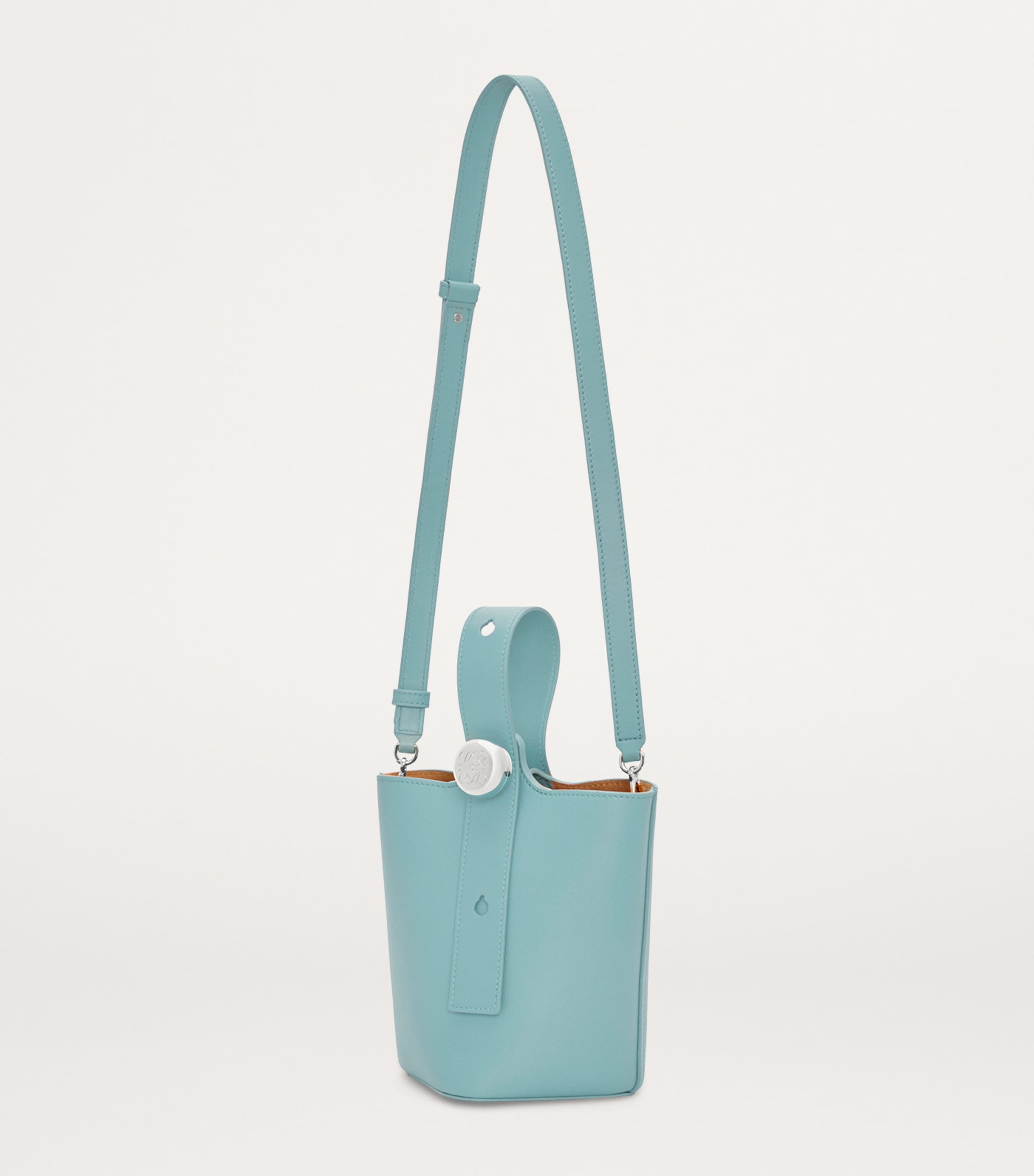 LOEWE Mini Leather Pebble Bucket Bag | Harrods AE