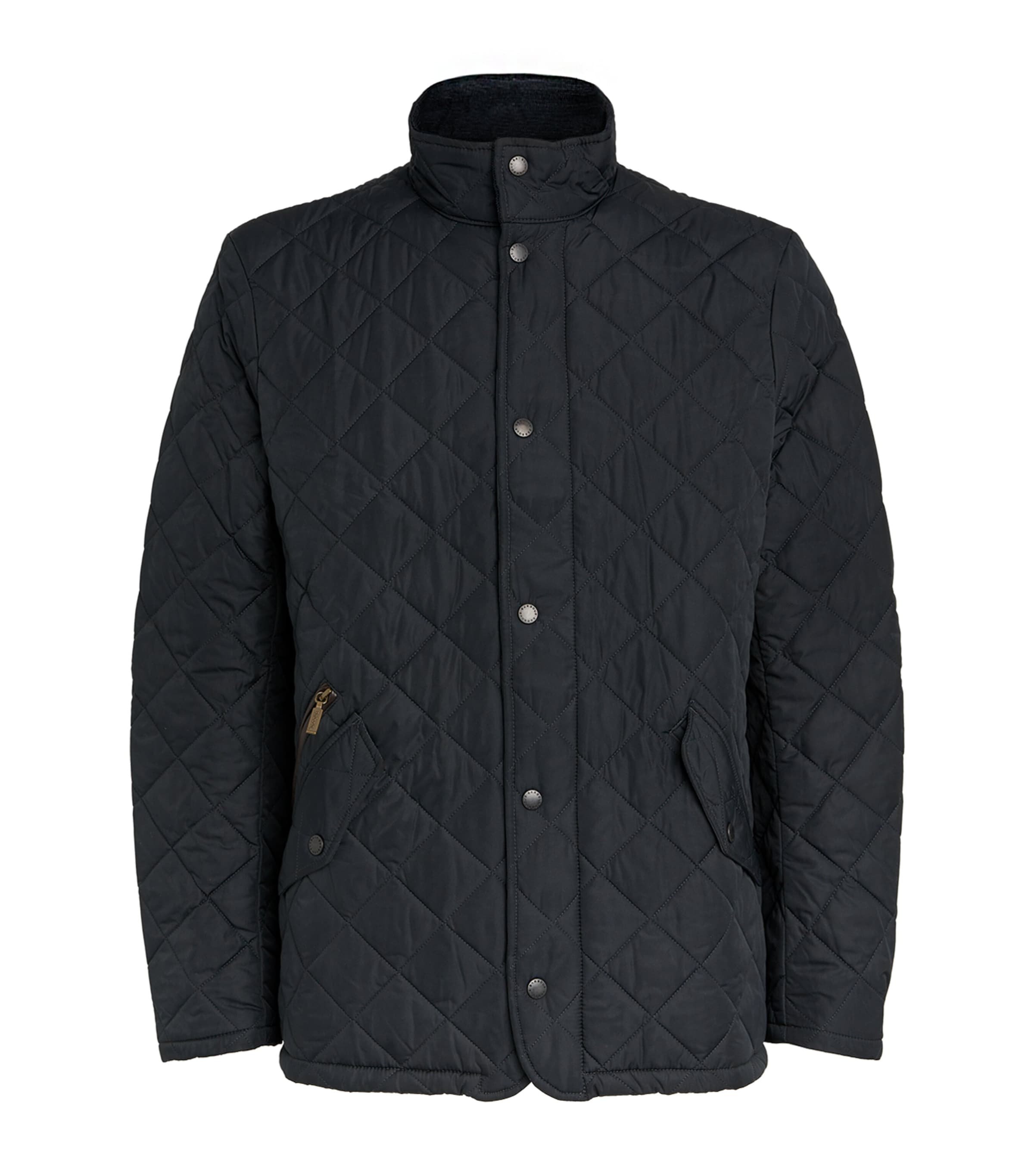 Barbour Chelsea Mens Sportsquilt Jacket In Black