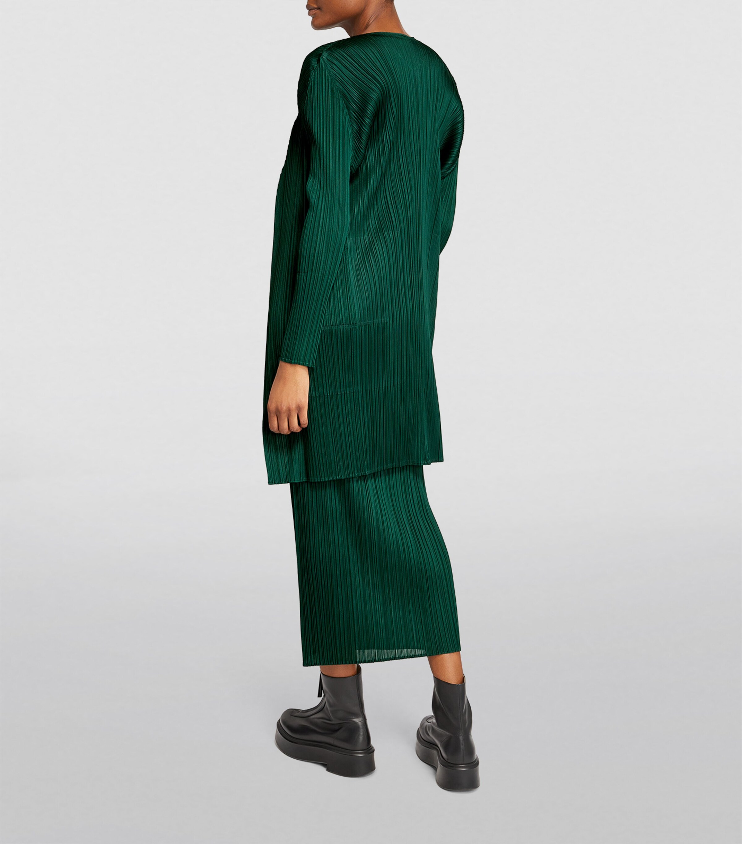 Pleats Please Issey Miyake Womens Long-Sleeve Colourful Basics T-Shirt Image 4