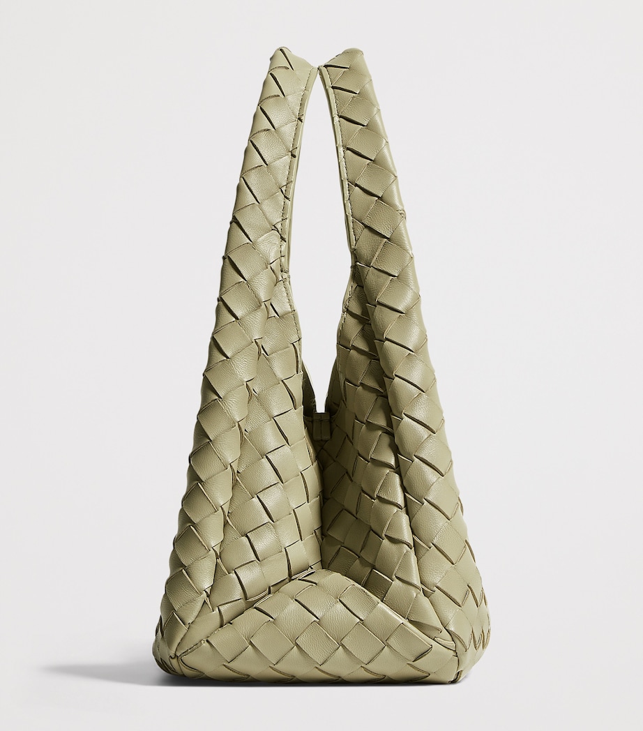 Bottega Veneta Small Leather Campana Shoulder Bag Image 4