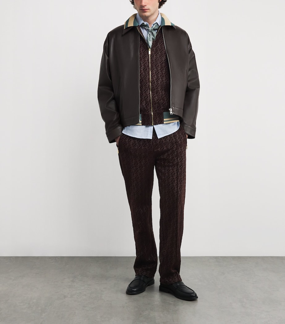 Monogram Track Jacket DBN / DARK BROWN Image 2