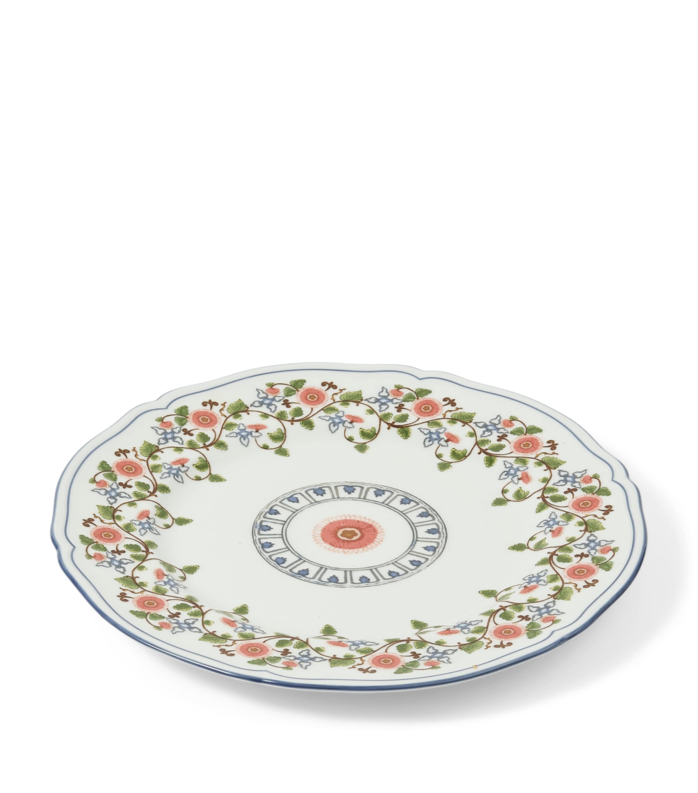 x Ginori 1735 Porcelain Martina Charger Plate (31cm) WHITE Image 2