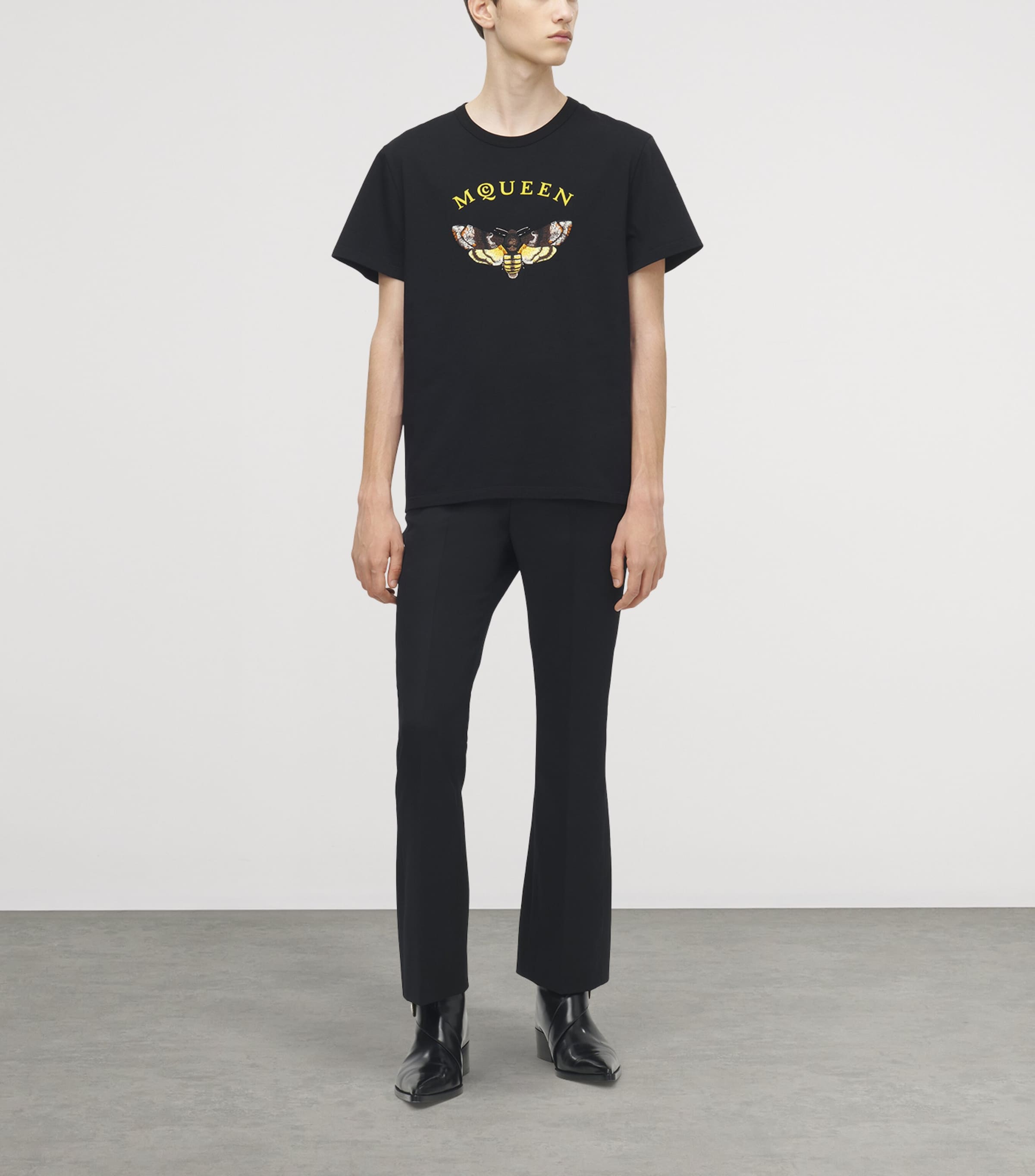 Cotton Embroidered Logo T-Shirt 0510 Image 2