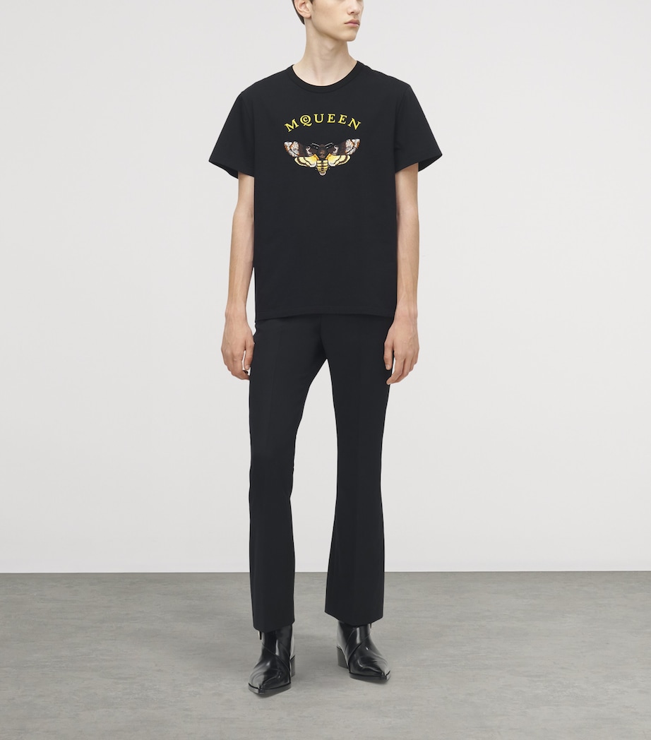 Cotton Embroidered Logo T-Shirt 0510 Image 2