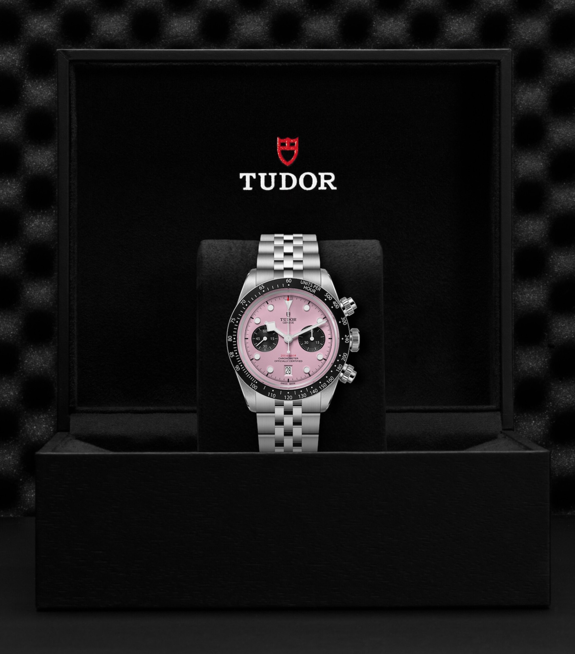 TUDOR Black Bay Chrono Stainless Steel Watch 41mm Pink Image 4