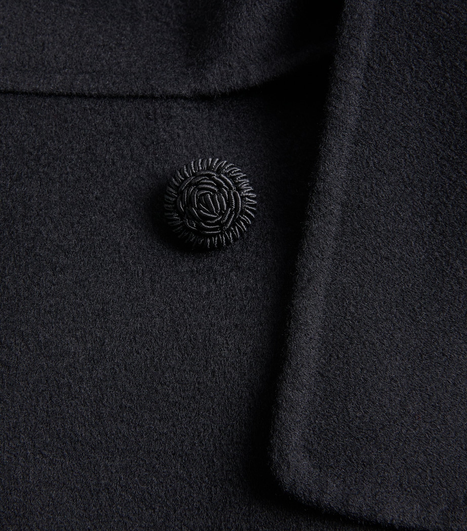 Virgin Wool-Cashmere Belted Coat 0NO Image 6