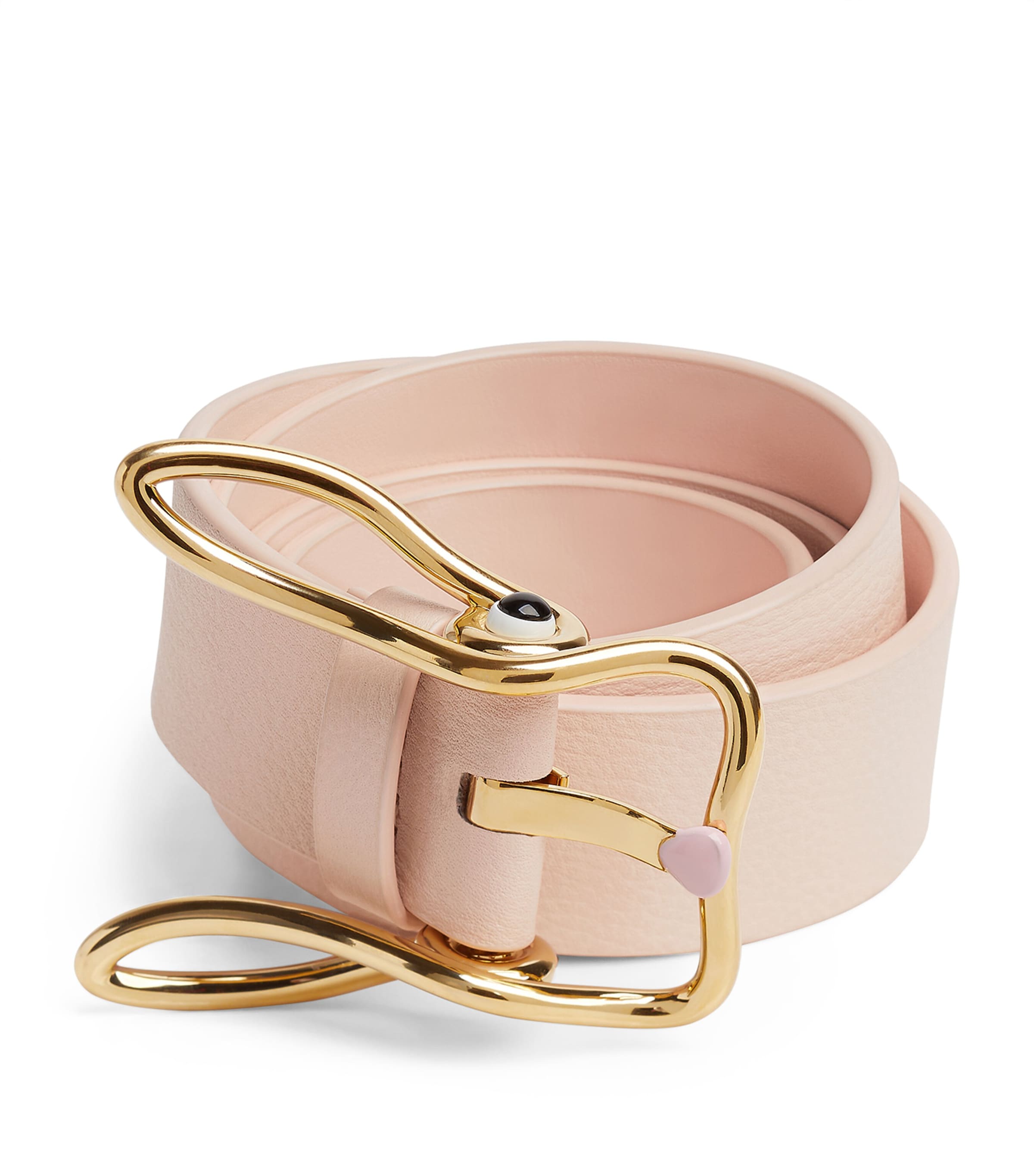 ベルト BOTTEGA VENETA  Bunny Leather Belt BOTTEGA VENETA Bunny $750 Black Leather 30mm Belt New And
