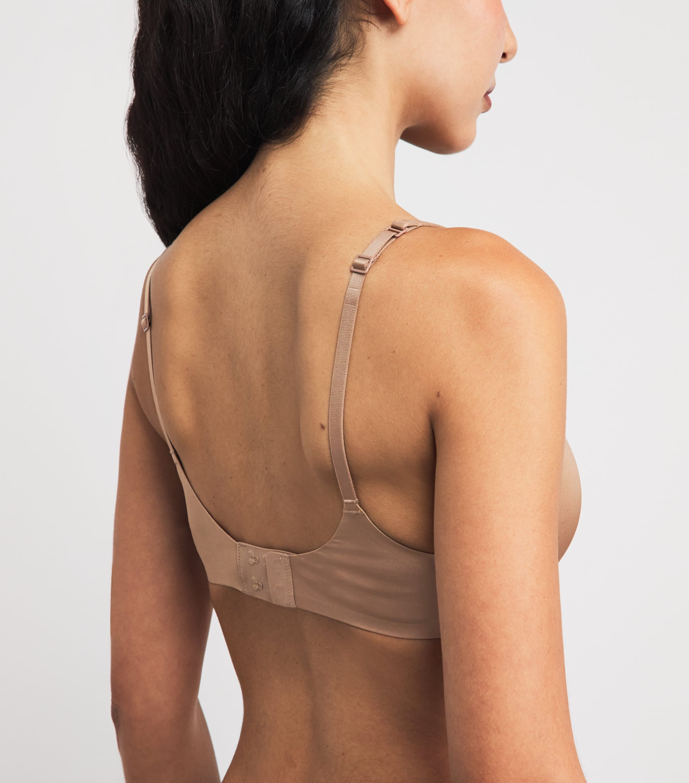Skims Womens Ultimate Nipple Wireless Push-Up Bra Sienna Image 3