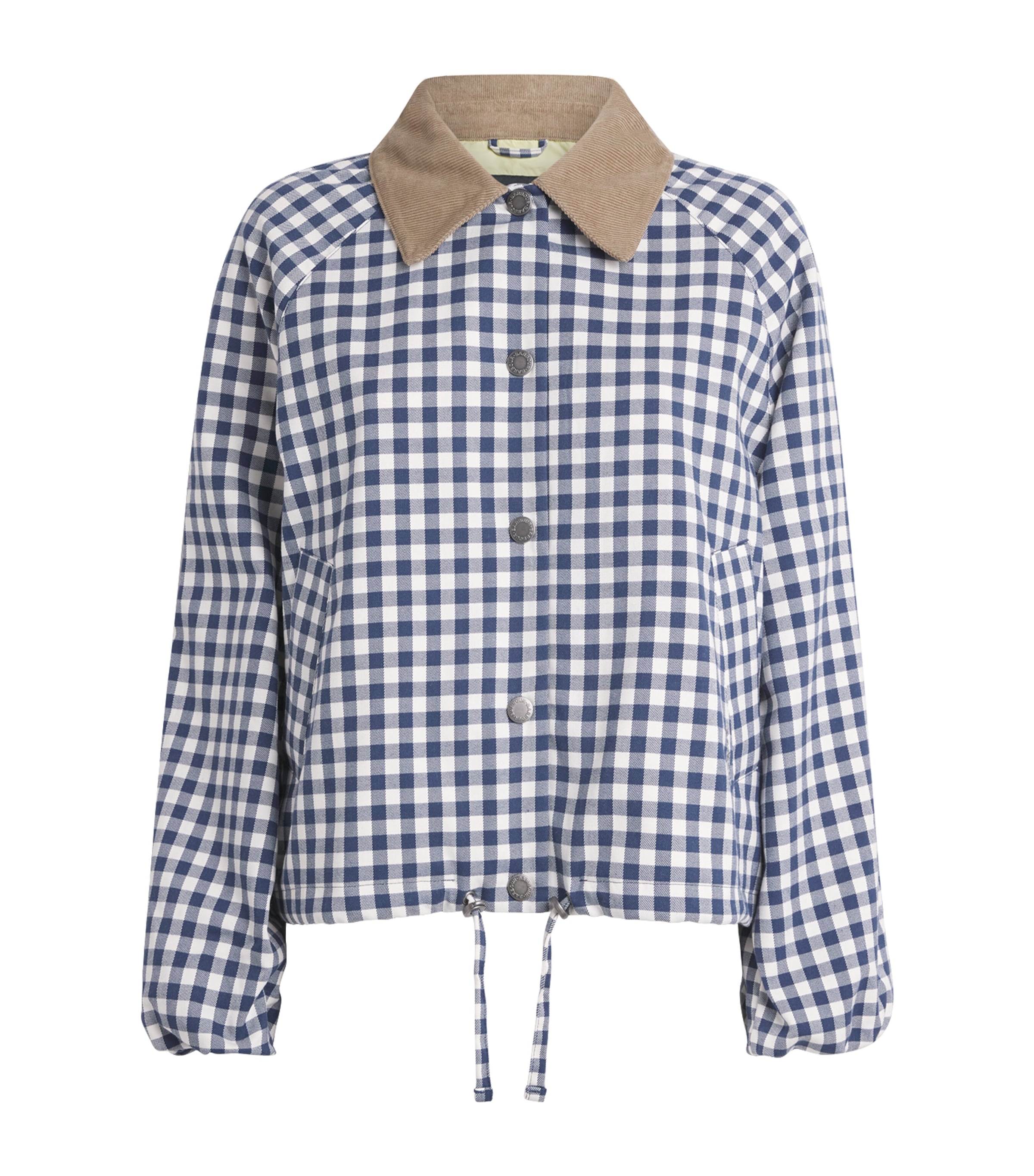 Barbour Womens Gingham Ovingham Jacket Gingham Na Image 1