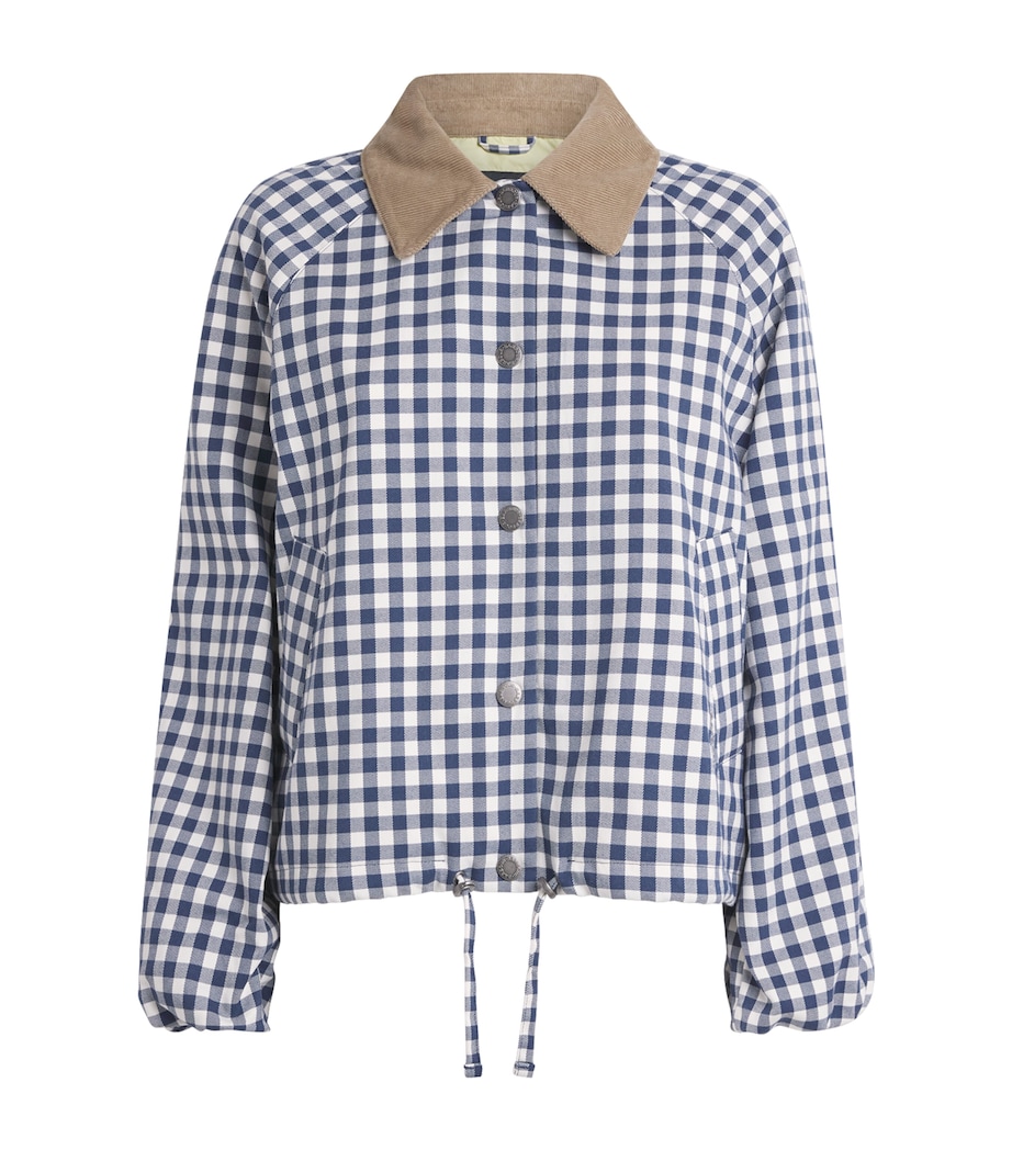 Barbour Womens Gingham Ovingham Jacket Gingham Na Image 1