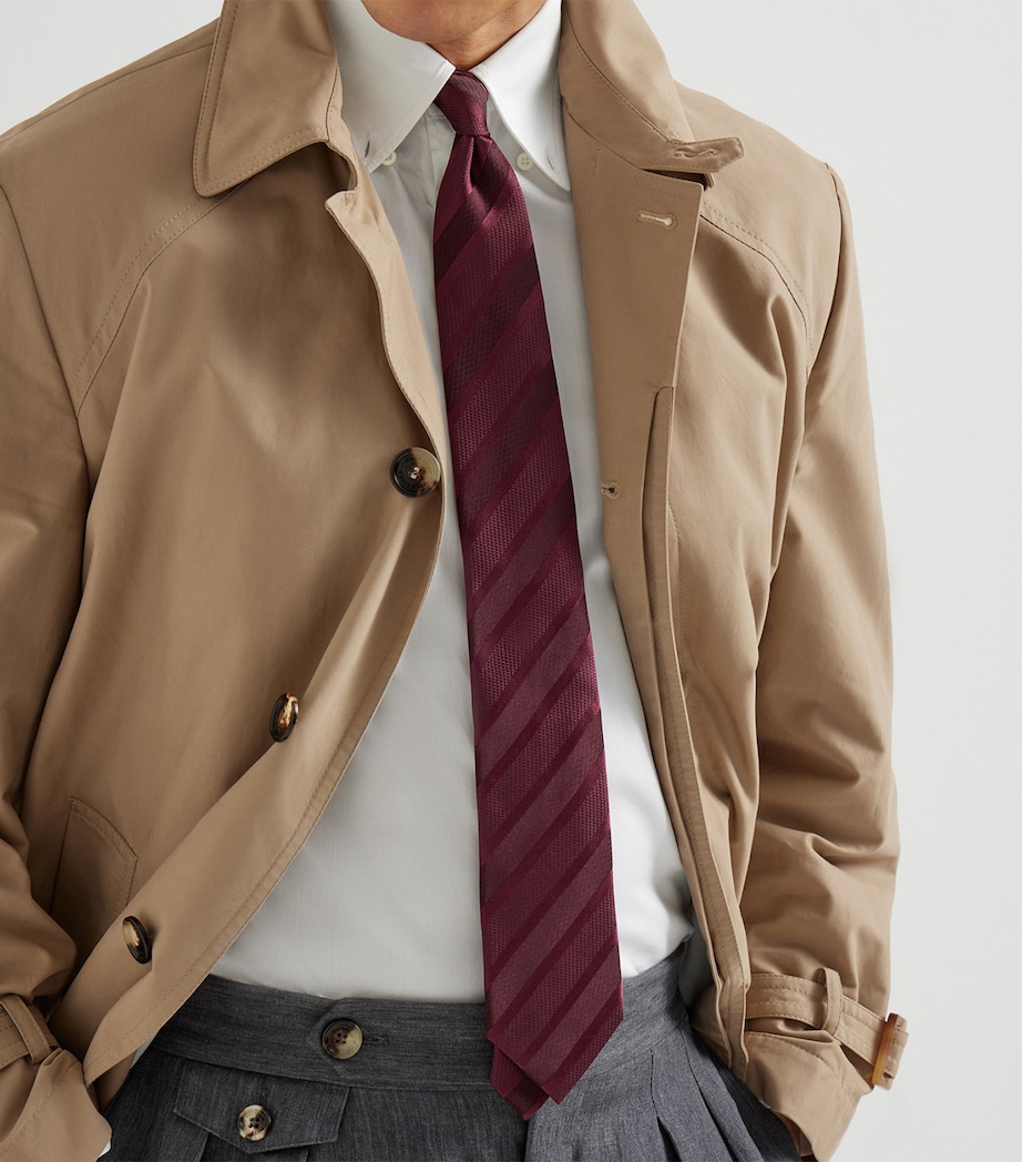 Silk Stripe Tie C003 Image 2