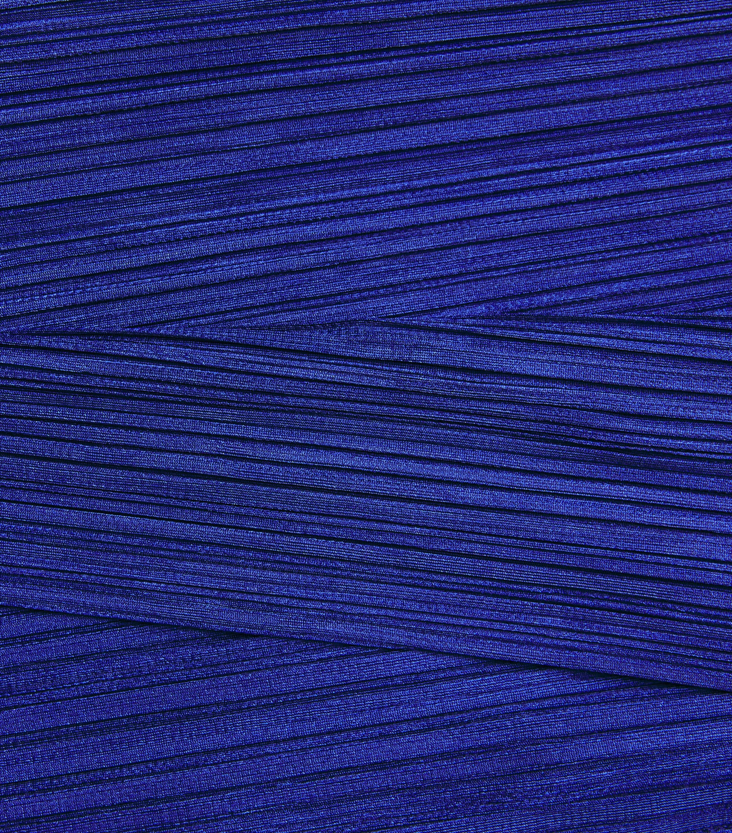 Pleats Please Issey Miyake Blue Light Wave Midi Dress | Harrods US