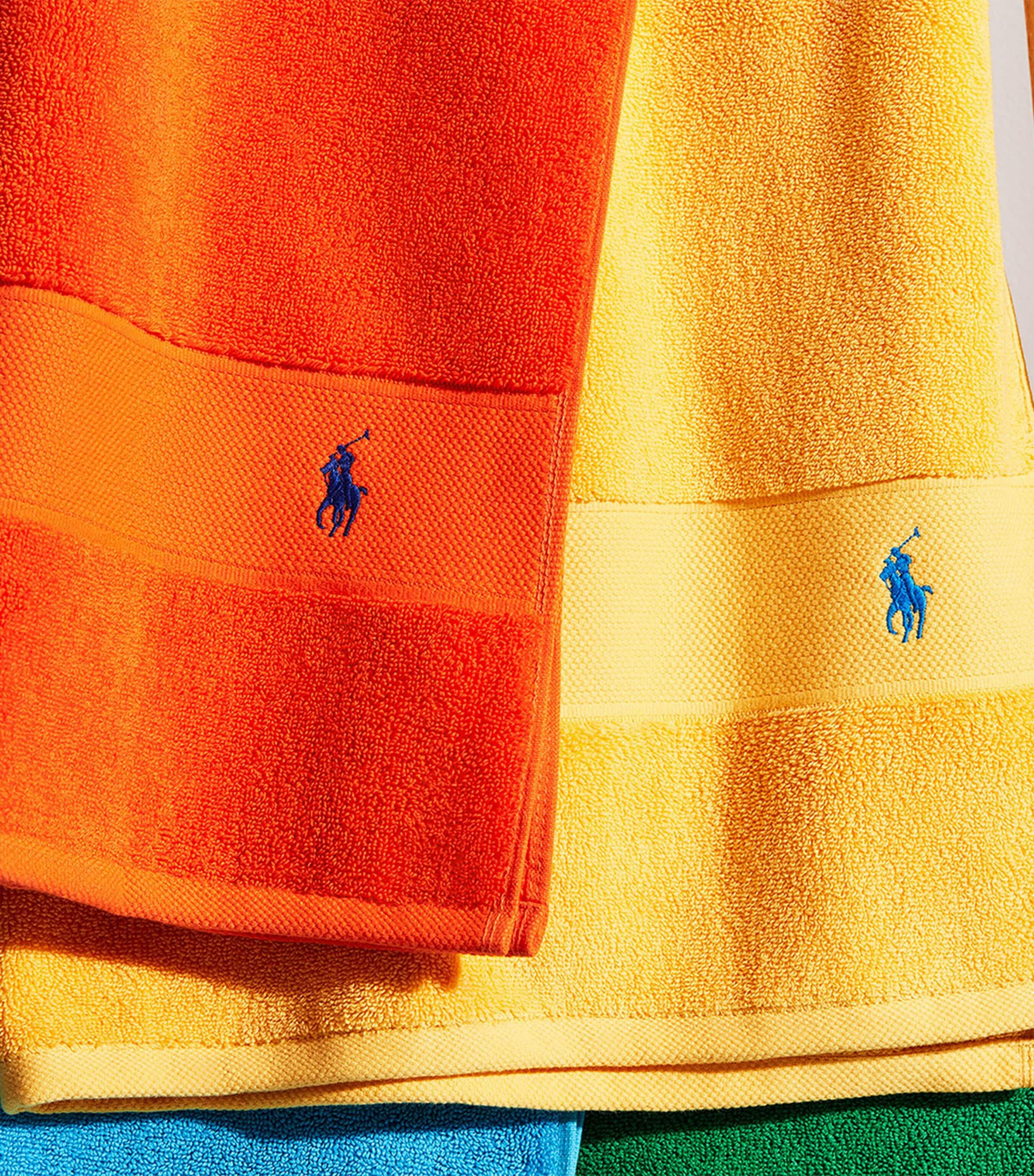 Polo Player Bath Sheet (90cm x 160cm) YELLOW Image 4