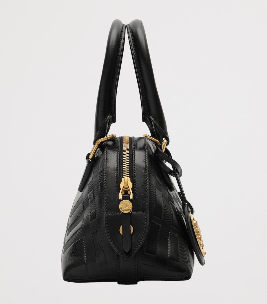 Burberry Mini Leather Primrose Top-Handle Bag Black Image 2
