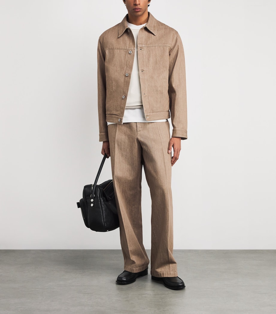 Tailored Denim Jacket 217 BARLEY Image 2