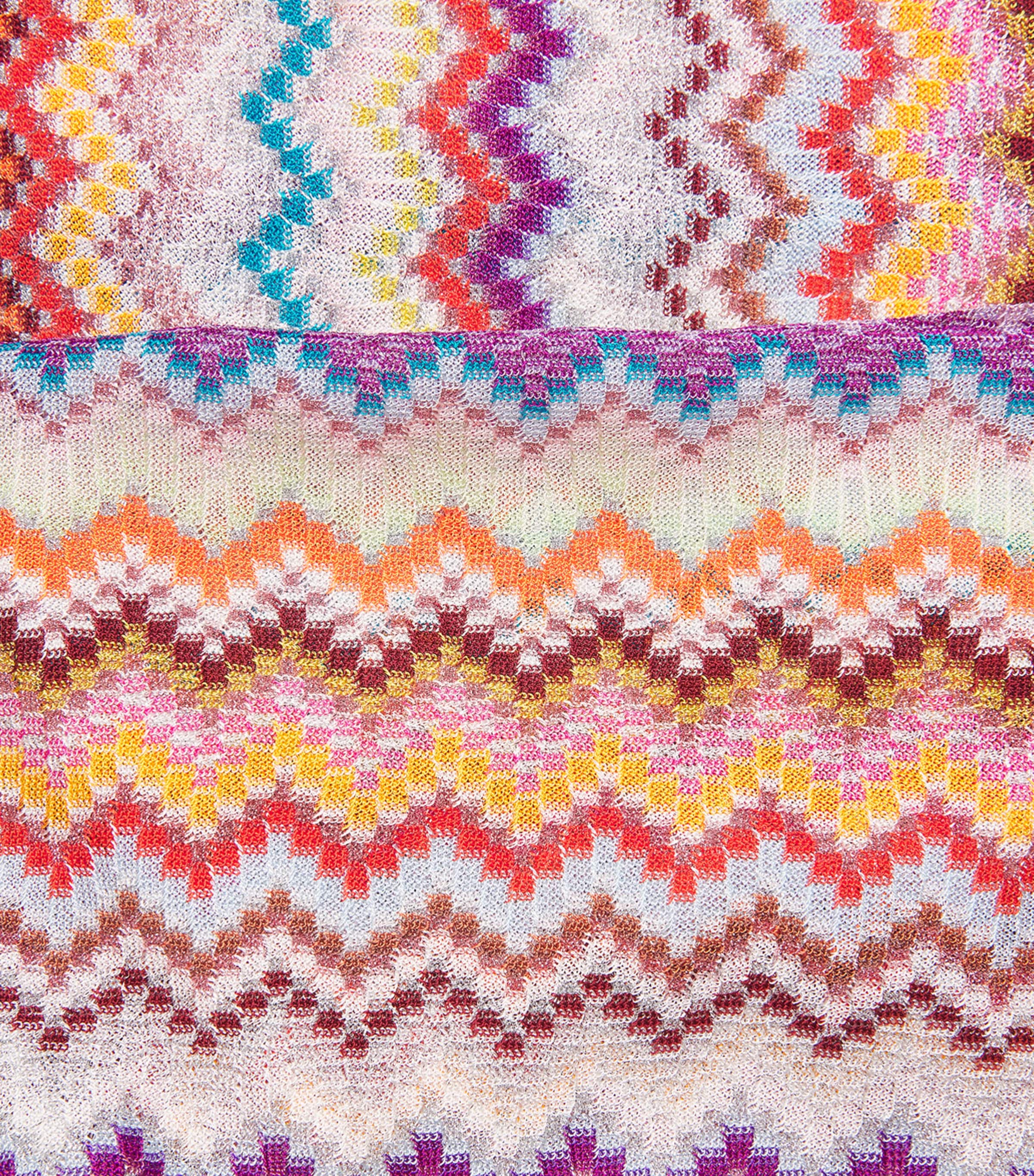Pixel-Effect Zigzag Maxi Pareo 0001 Image 6