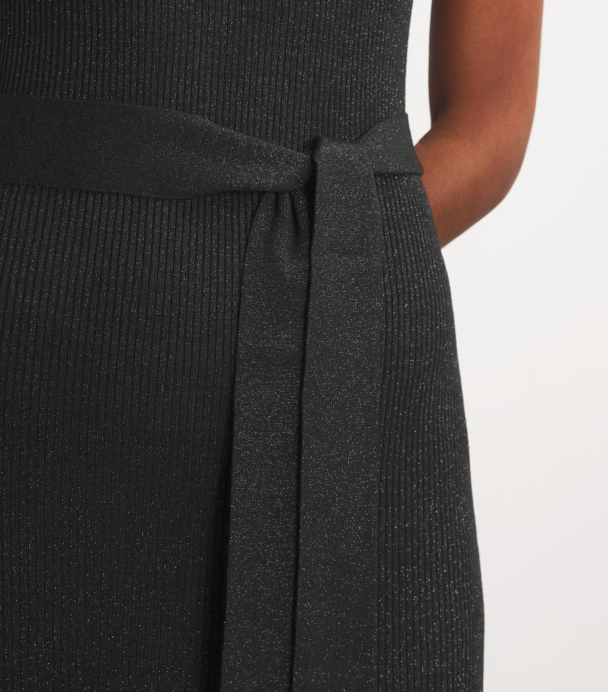 Zoelle Midi Dress BLACK SPARKLE Image 6