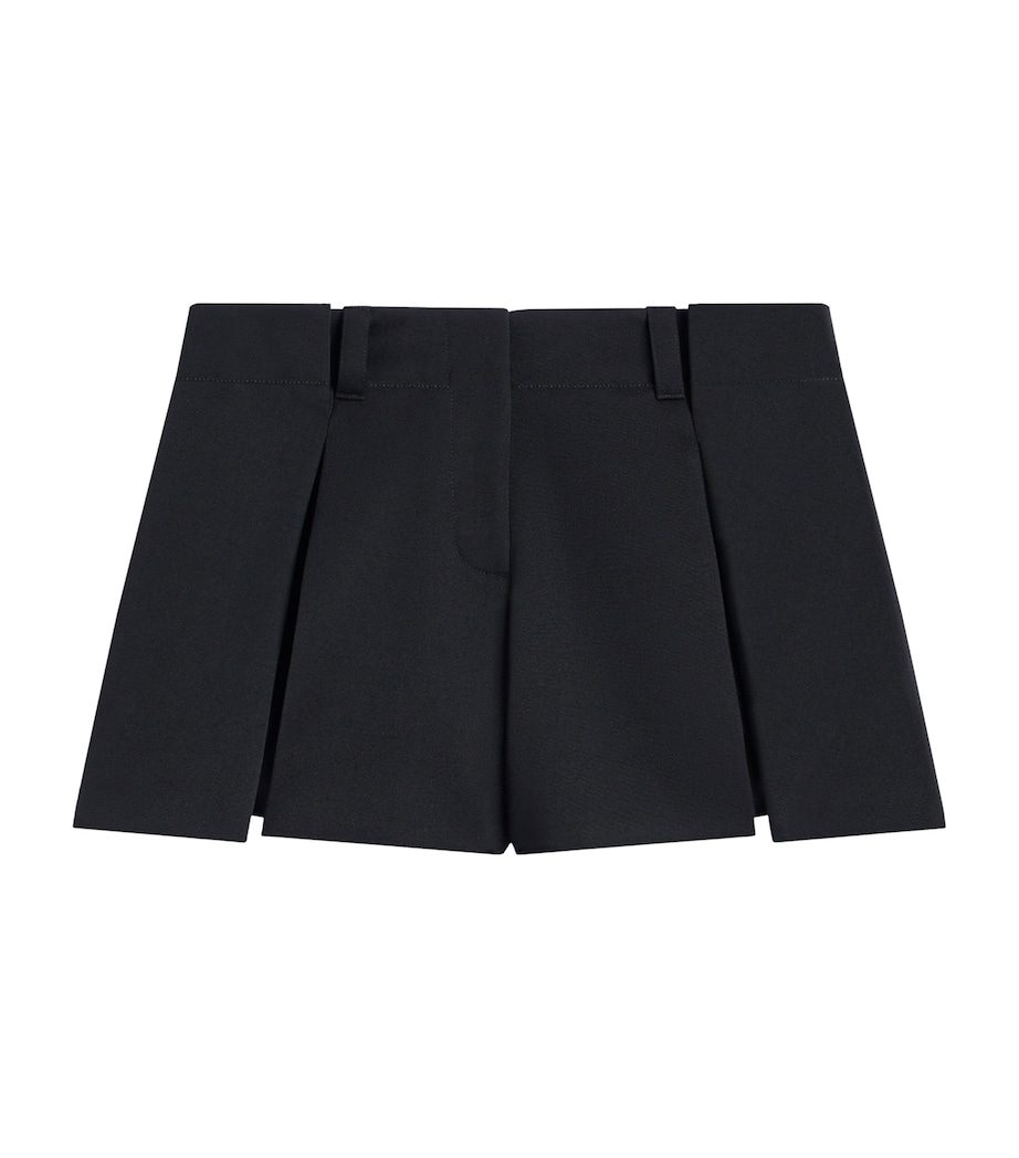 Givenchy Womens Wool Pinch Shorts Image 1