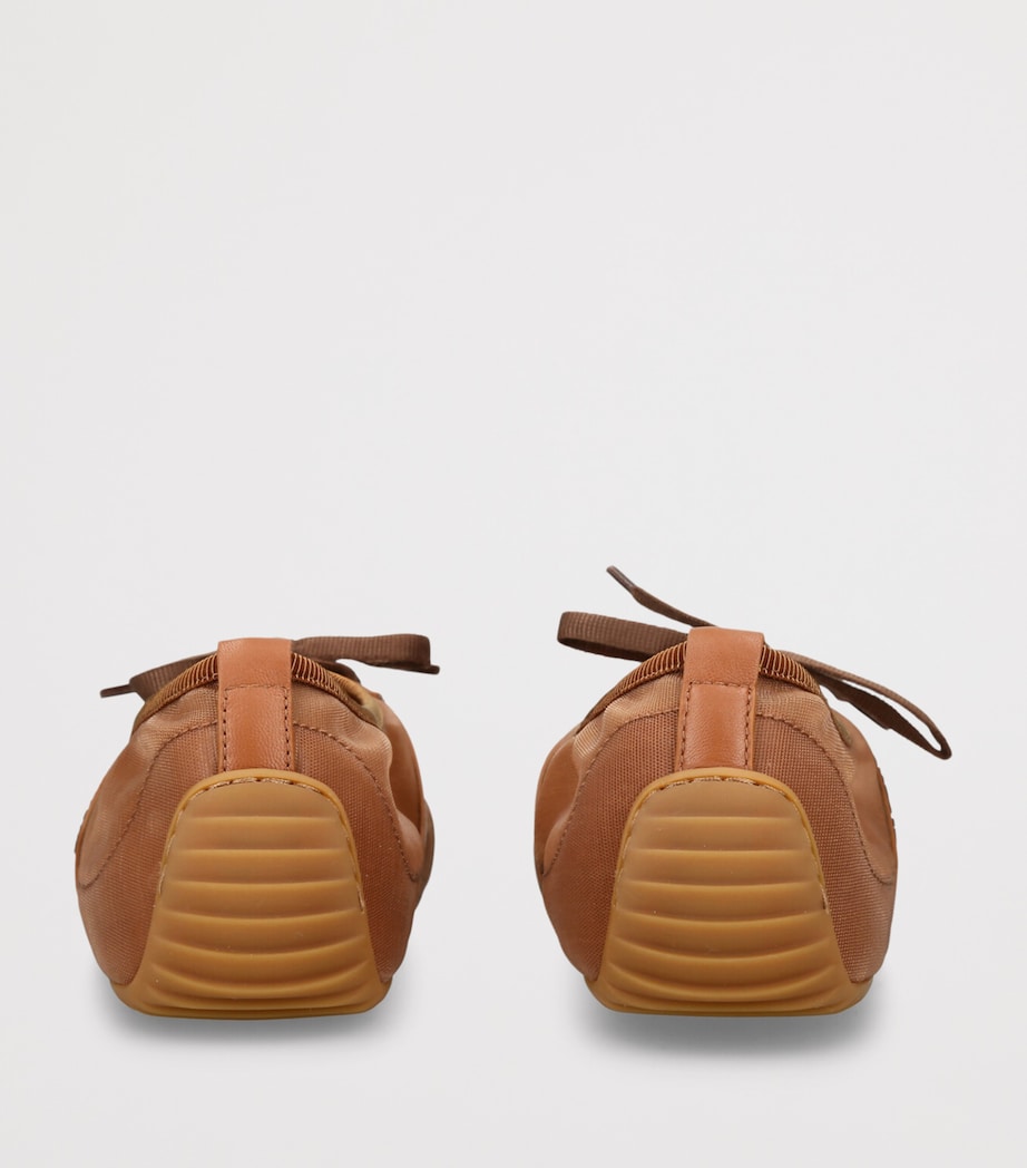 Slim Woven Sneakers DARK BROWN Image 2