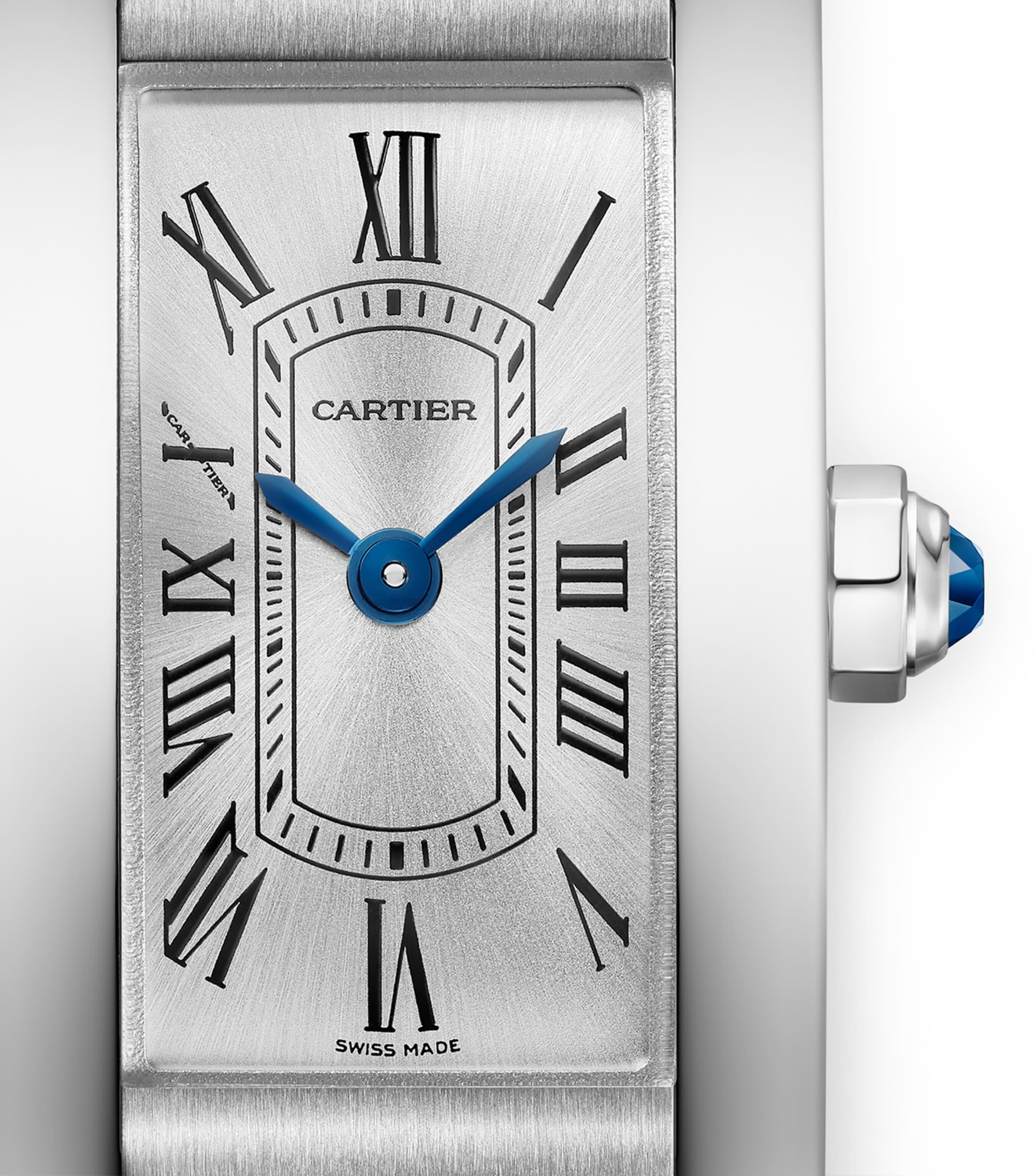 Cartier Mini Stainless Steel Tank Américaine Watch 15.2mm Steel Image 4
