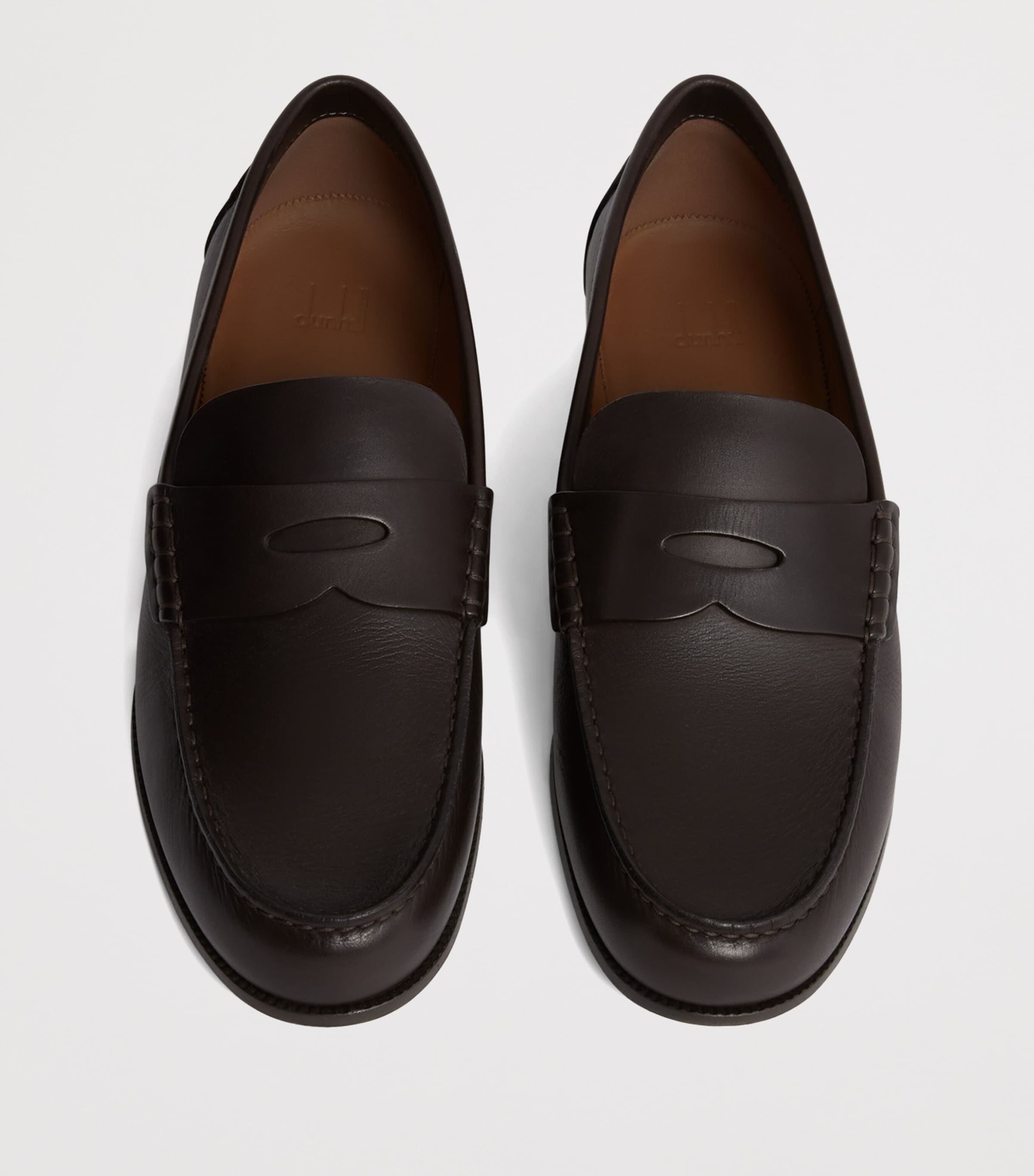 Flex Leather Heddon Loafers 202CHOCOLATE Image 4