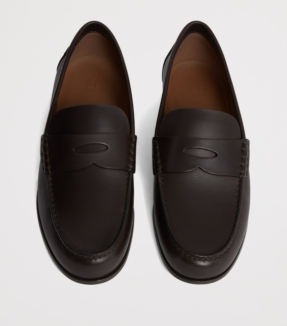 Flex Leather Heddon Loafers 202CHOCOLATE Image 4