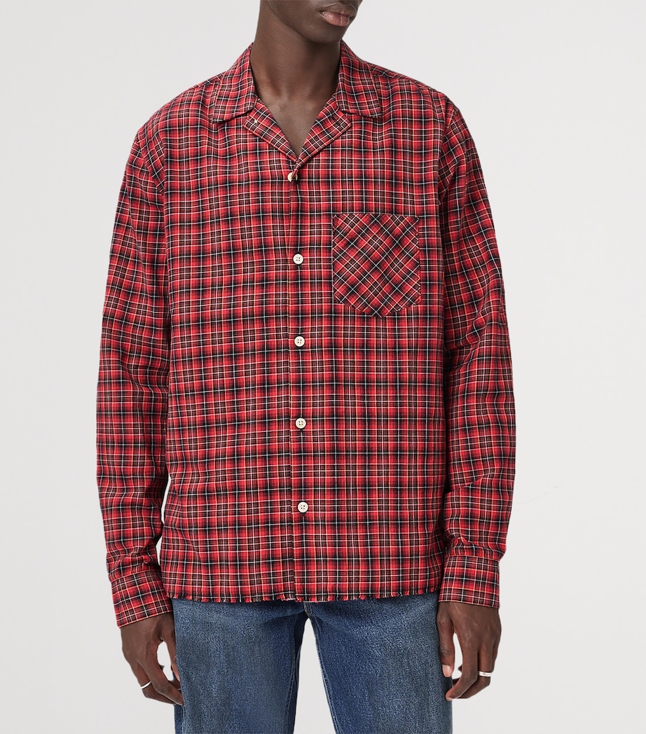 Check Felix Shirt CLARET RED Image 4