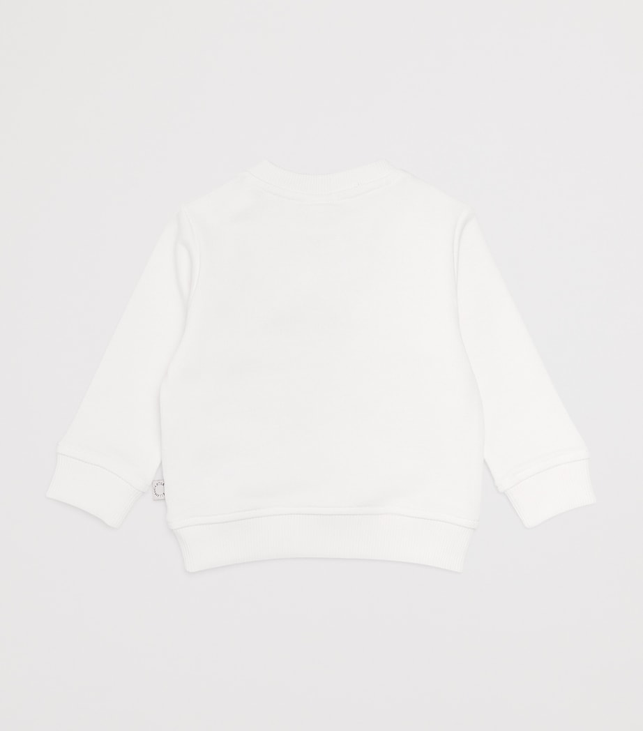 Cotton Guitar Sweatshirt (3-36 Months) 101IVORY Image 2