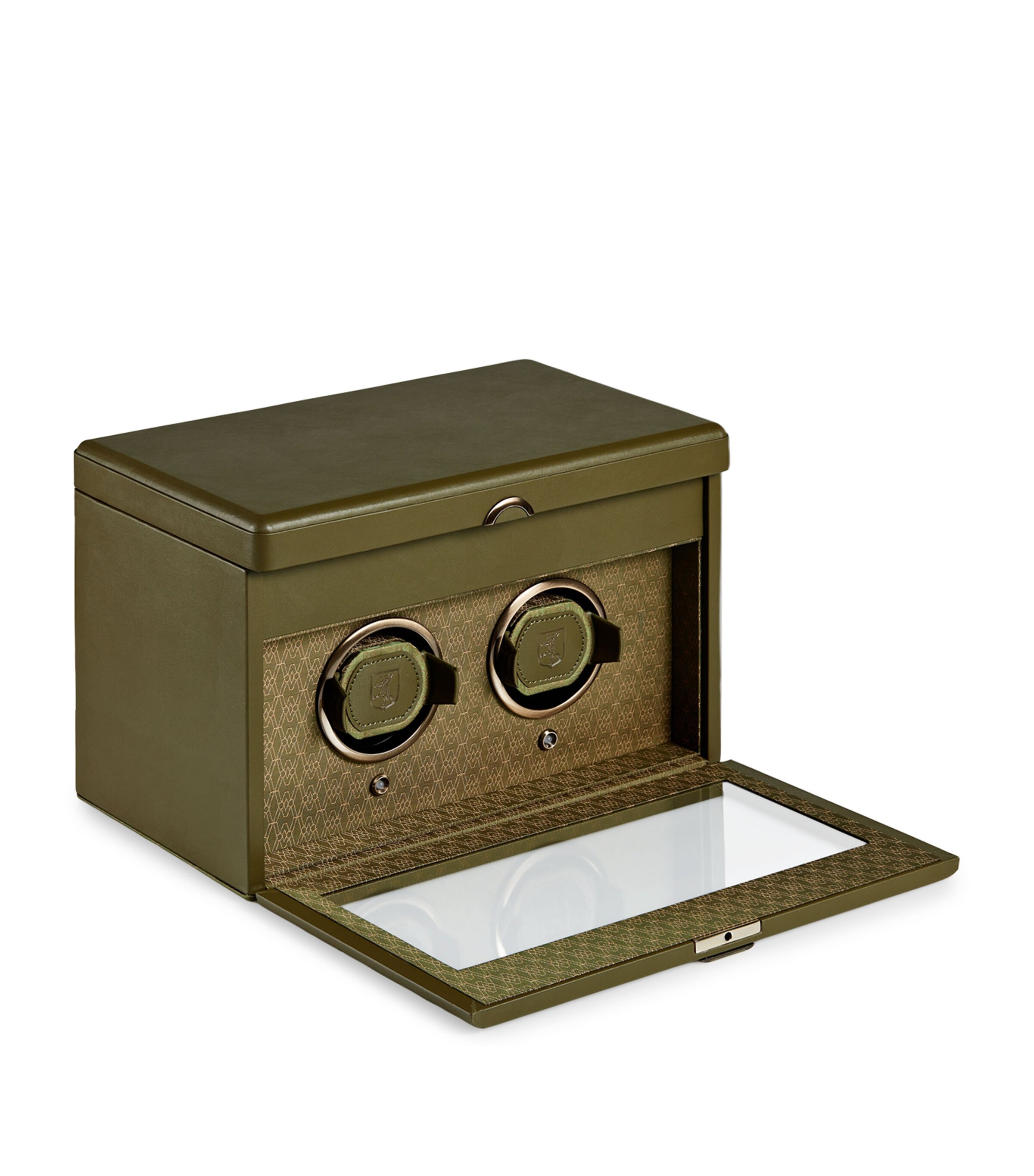 Earth Double Watch Winder OLIVE Image 4