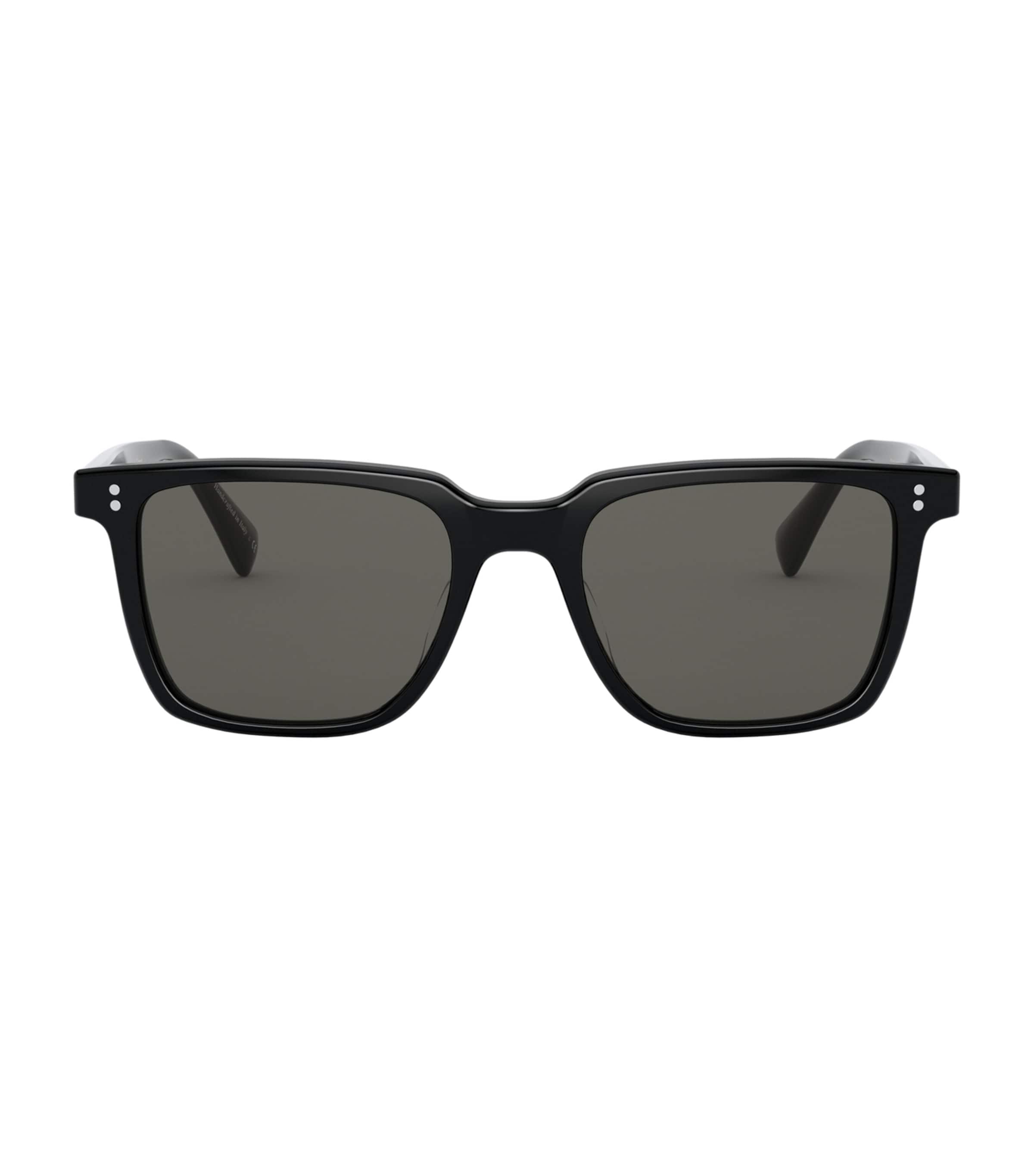 Oliver Peoples Lachman Square Sunglasses In Black
