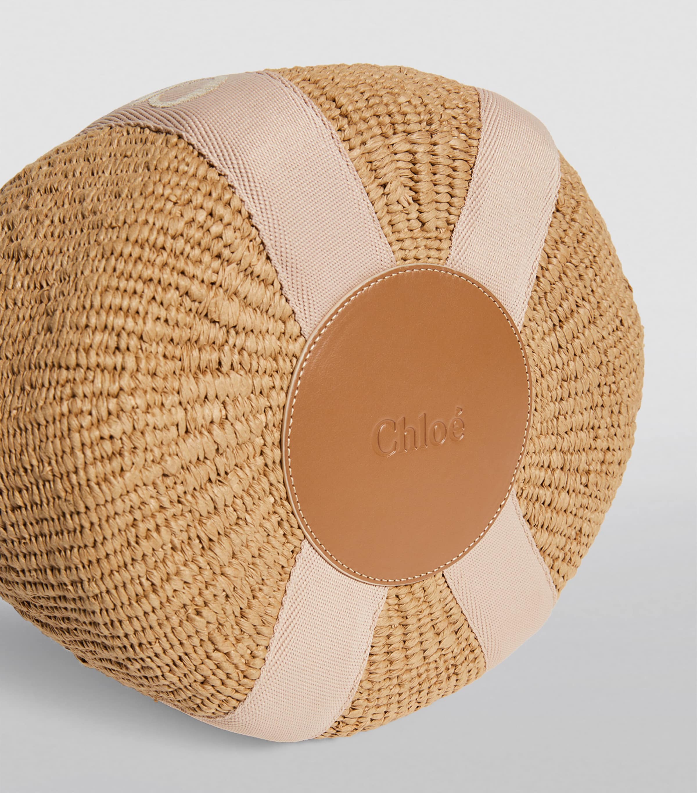 Large Woody Basket Bag BLUSHY BEIGE Image 6