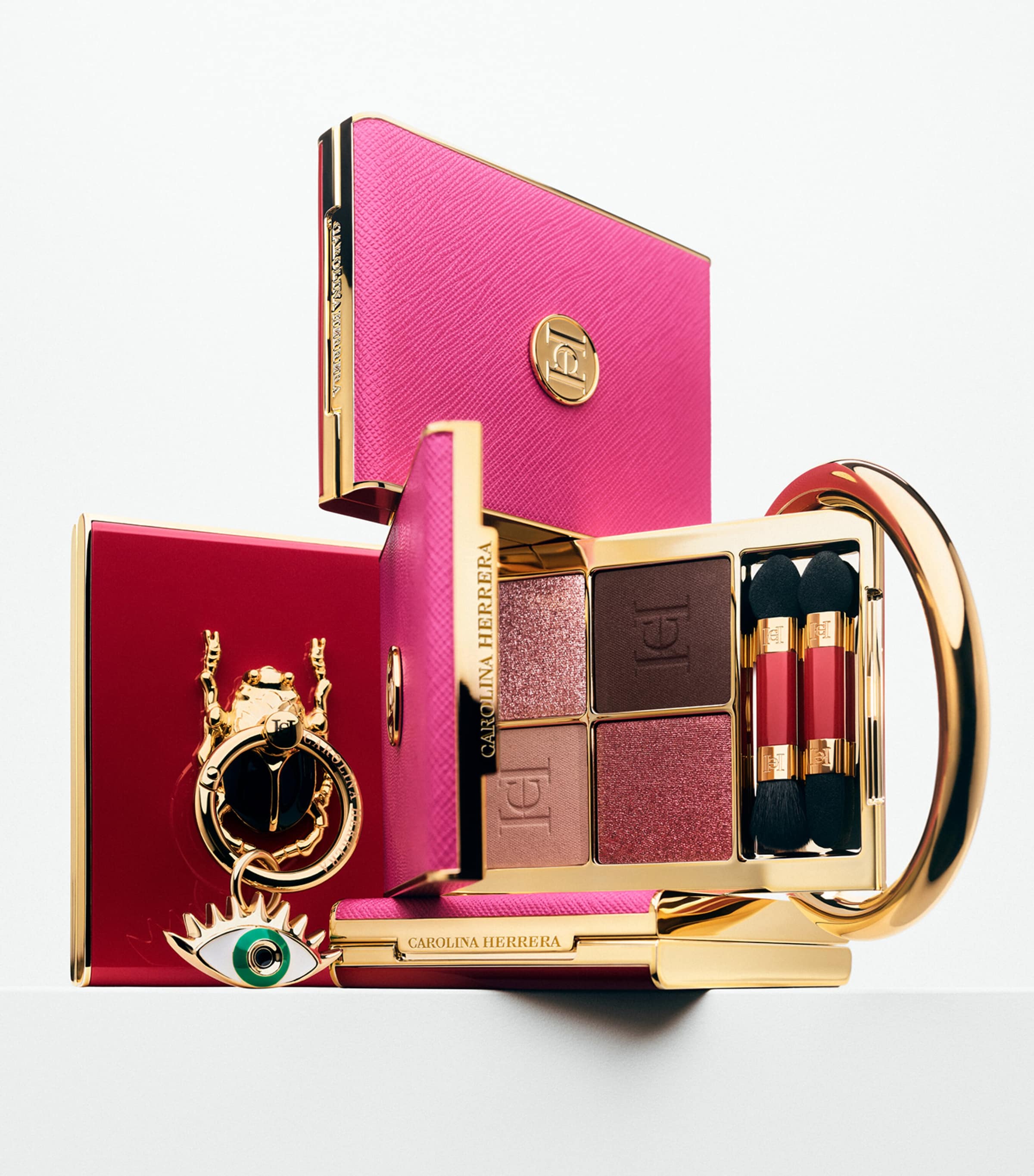 Carolina Herrera Eyeconica Quad Eyeshadow Palette Harmony Red Affair Image 2