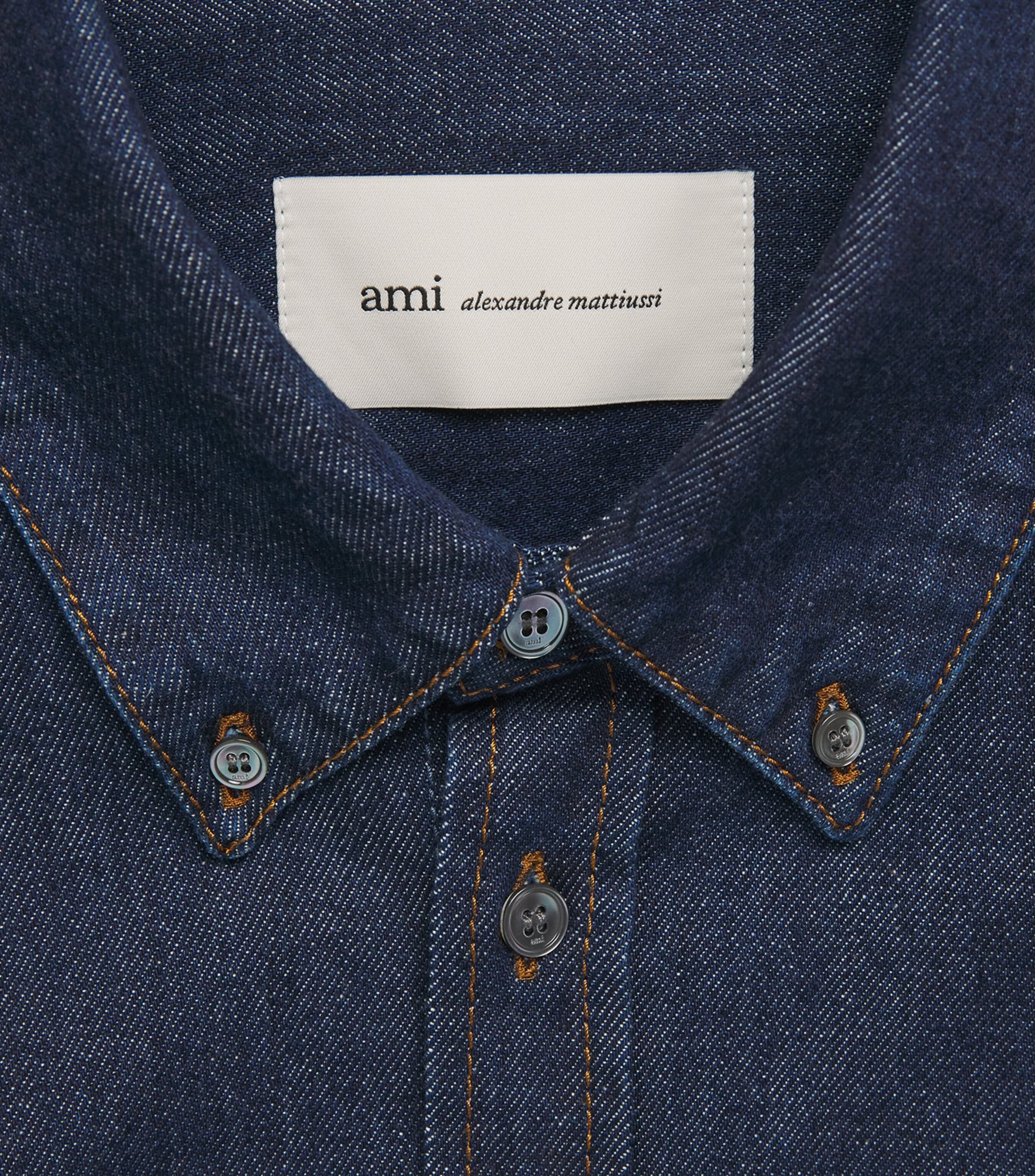 Ami de Coeur Denim Shirt 402 INDIGO Image 5