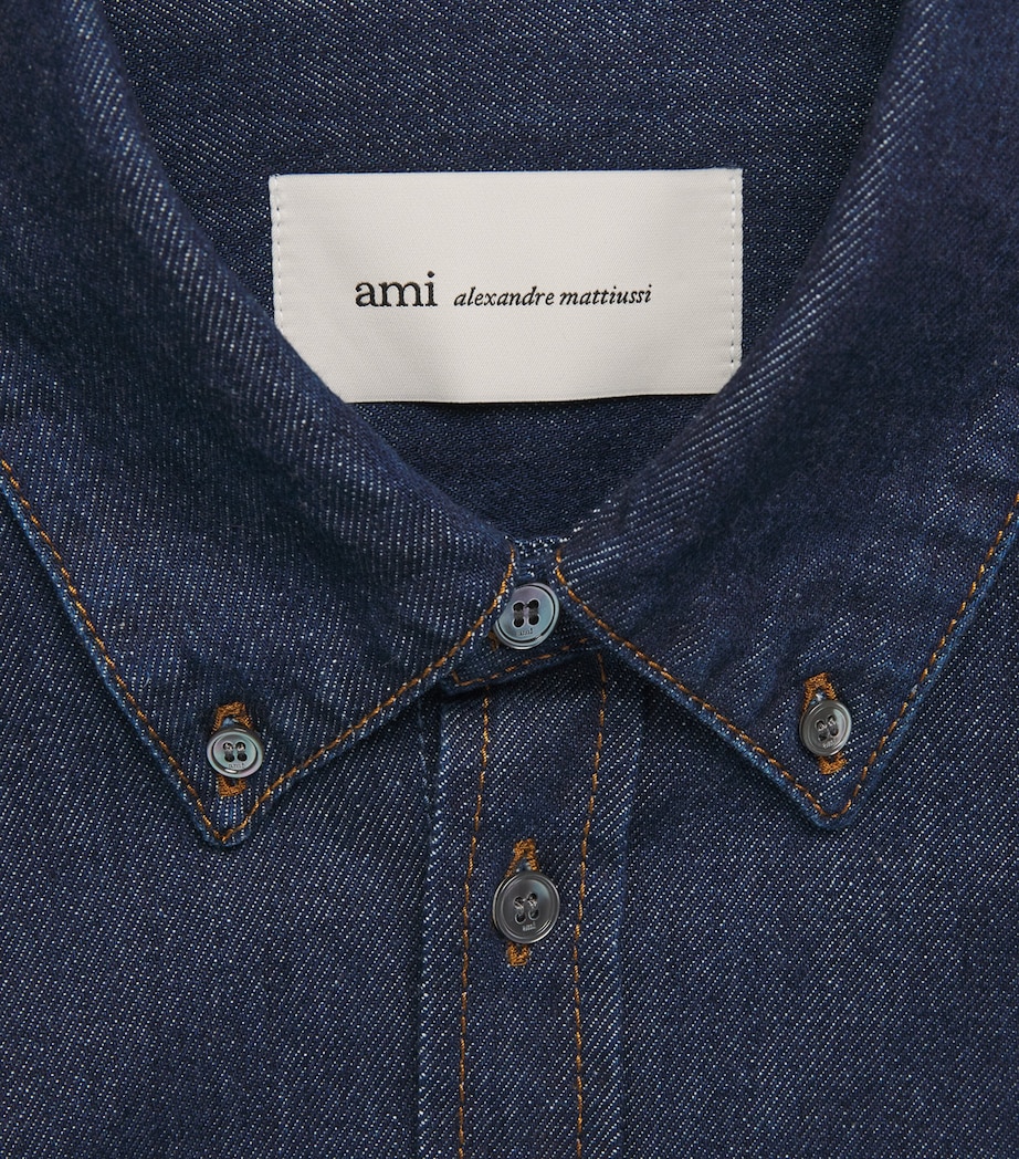 Ami de Coeur Denim Shirt 402 INDIGO Image 5