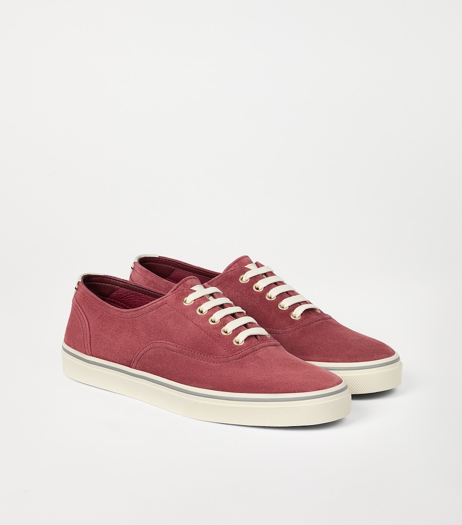 Brunello Cucinelli Suede Low-Top Sneakers Image 3