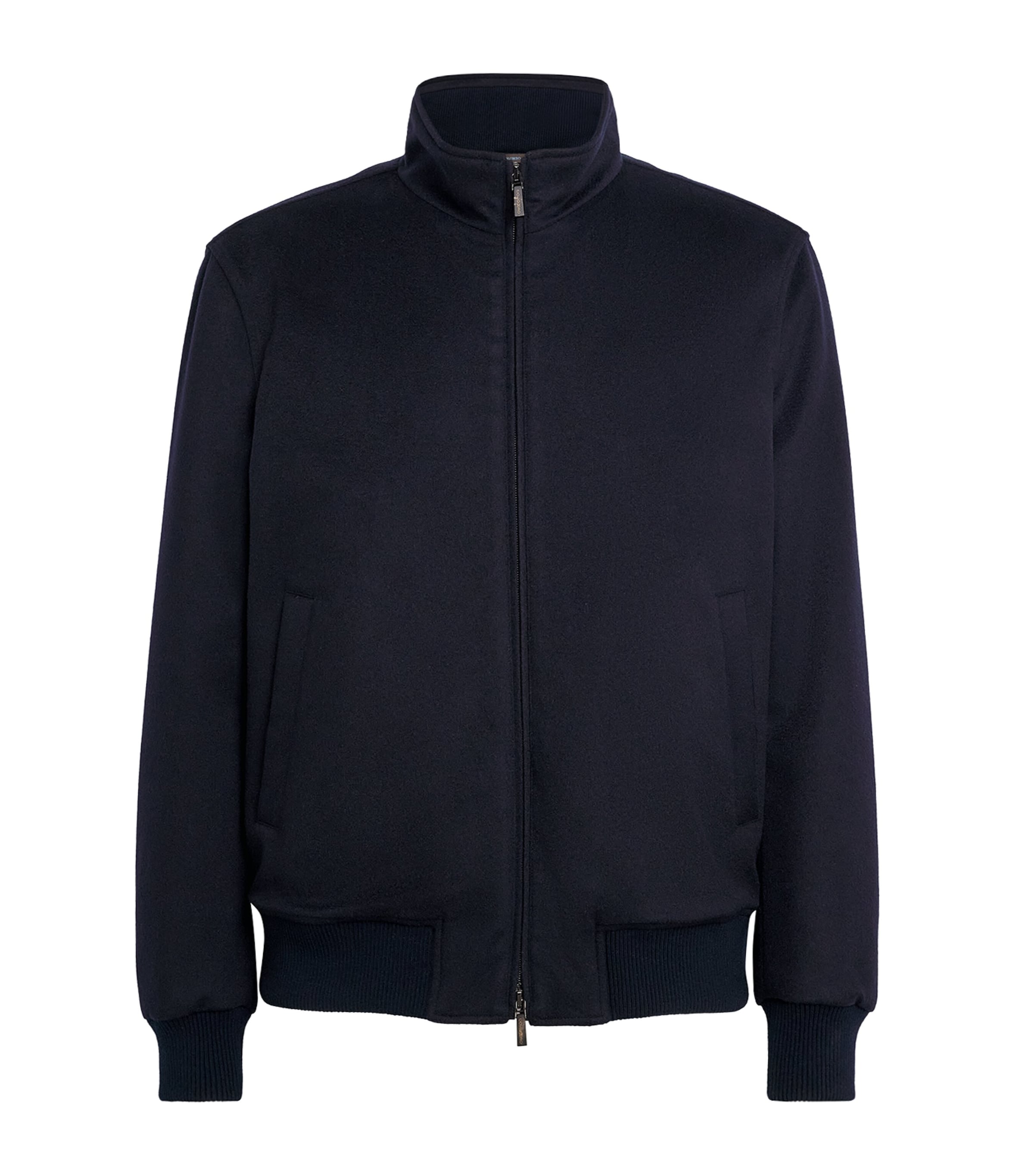 Colombo Cashmere-silk Jacket In Blue