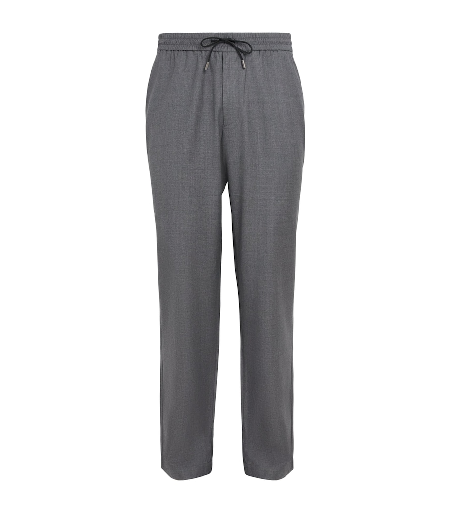 Sease Mens Virgin Wool Summer Mindset Trousers Steel Grey Image 1