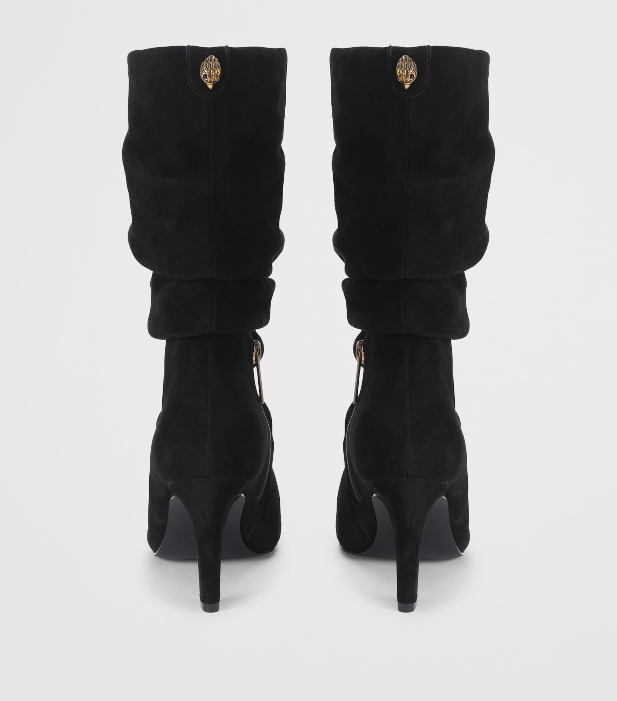 Kurt Geiger London Suede Elizabeth Slouch Knee-High Boots 80 Black Image 3