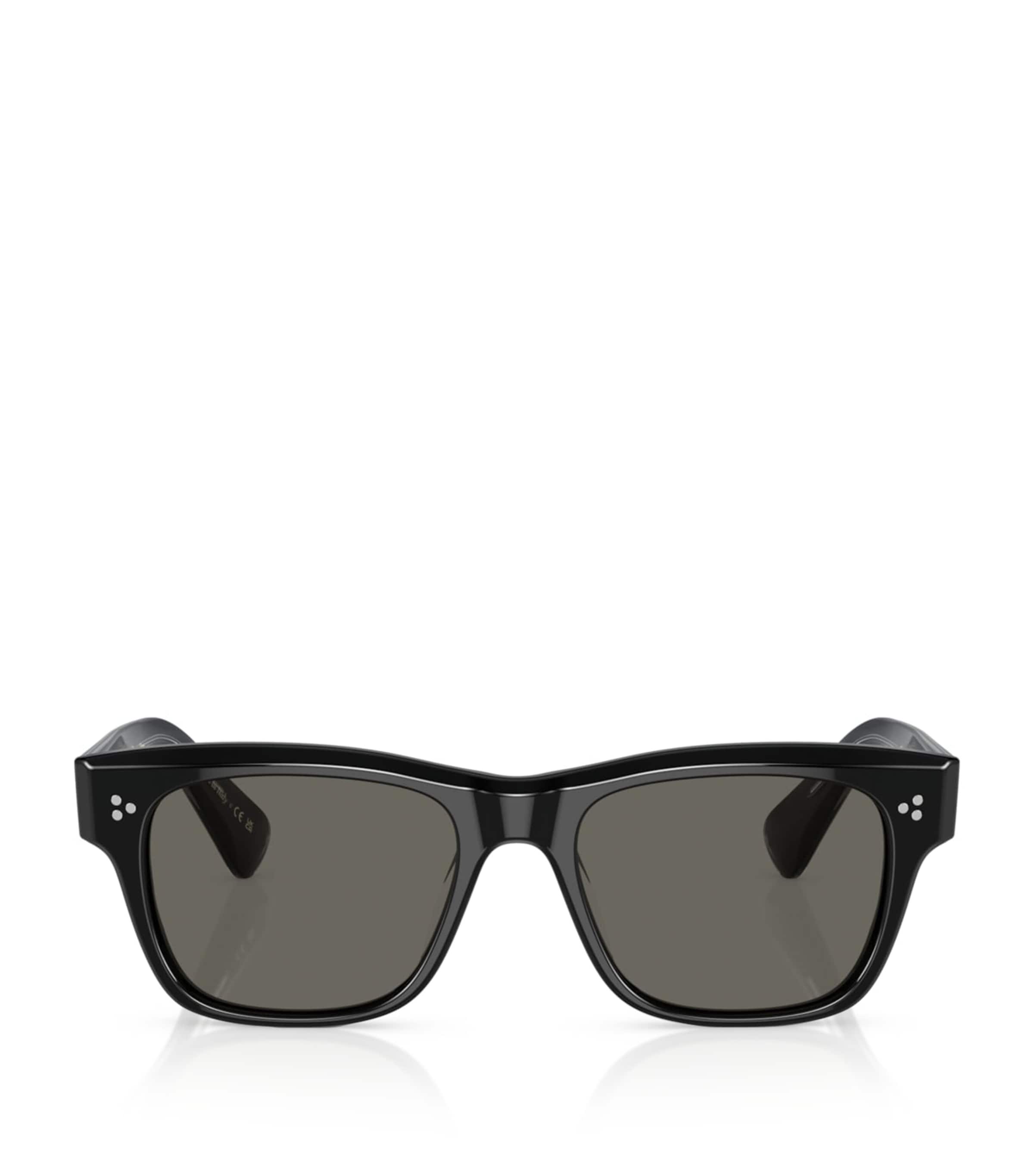 Oliver Peoples Womens Black Ov5524su Birell Sun Pillow-frame Acetate Sunglasses In Black