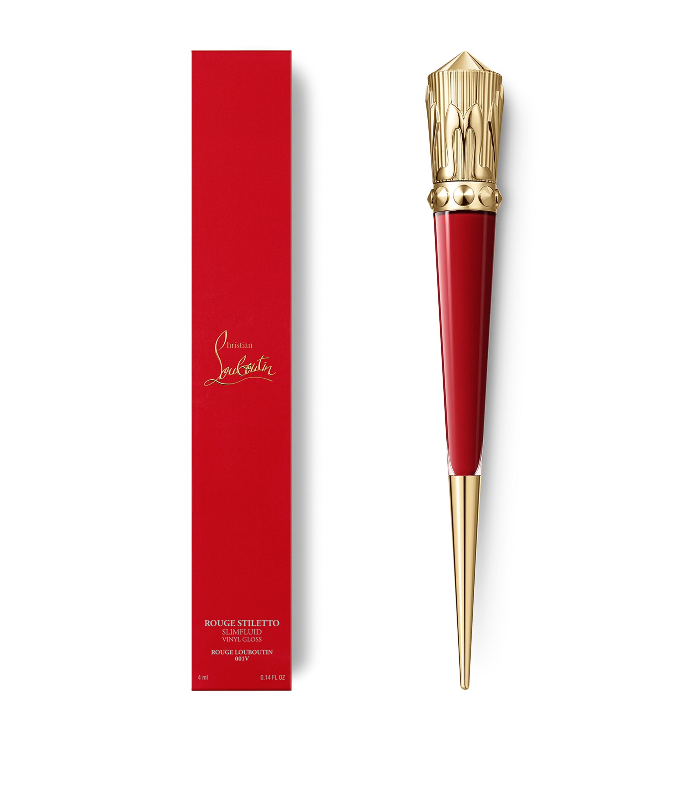 Rouge Stiletto Glossy Shine Vinyl Lip Gloss 001V RL Image 8