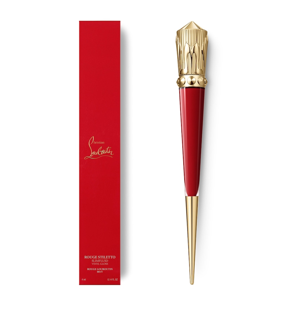 Rouge Stiletto Glossy Shine Vinyl Lip Gloss 001V RL Image 8